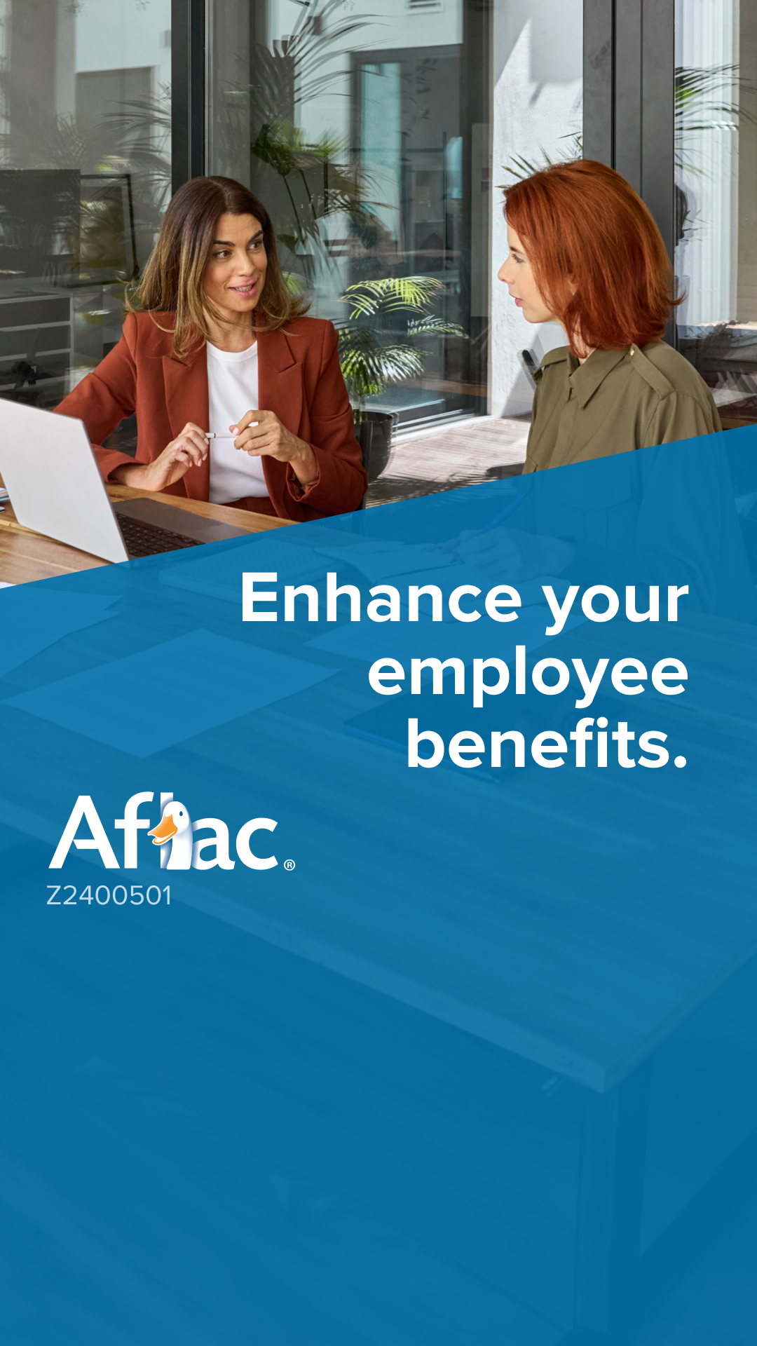 Aflac Duck Facebook ad