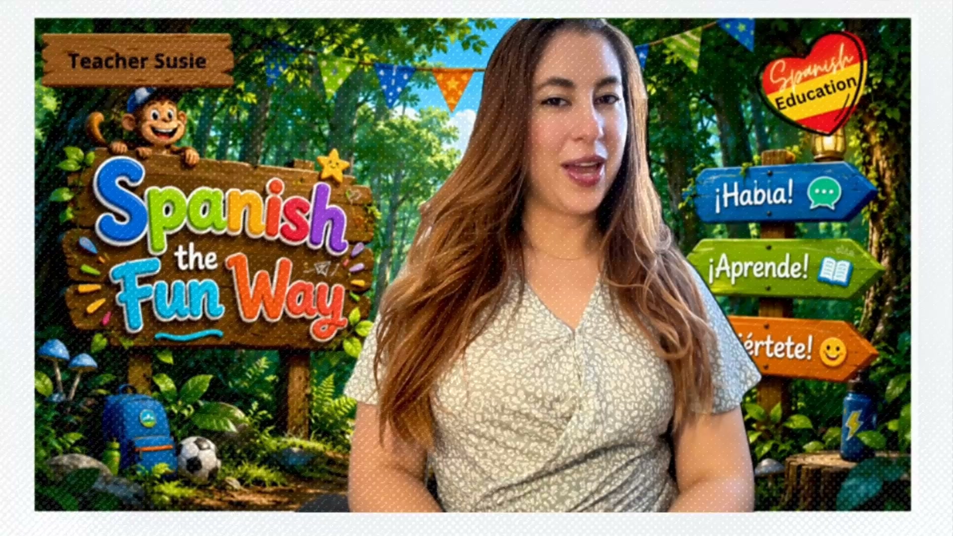 Spanish.Education Facebook ad: Spanish the Fun Way Academy: ¡Viva el Español! - Profile…