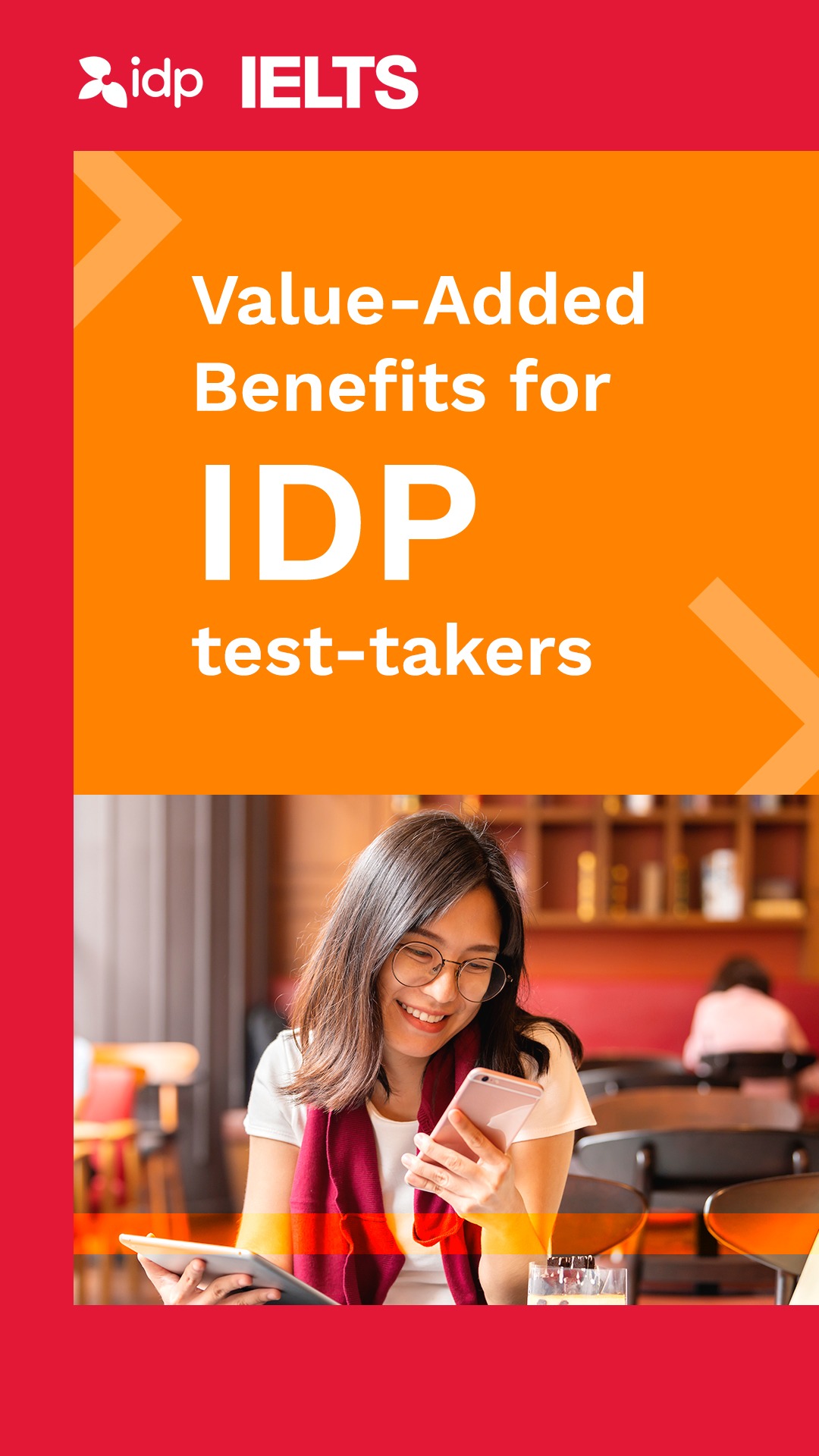 IELTS by IDP Facebook ad