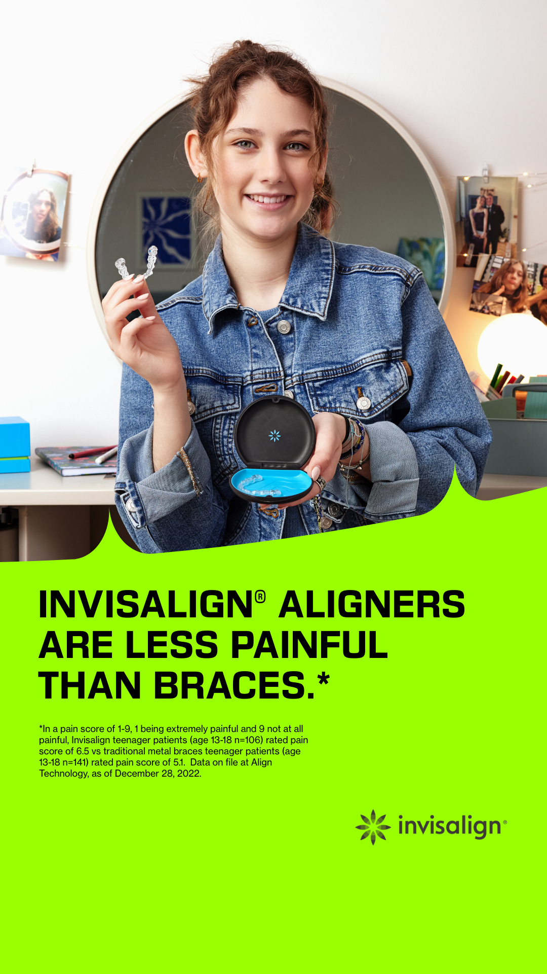 Invisalign UK & Ireland Facebook ad