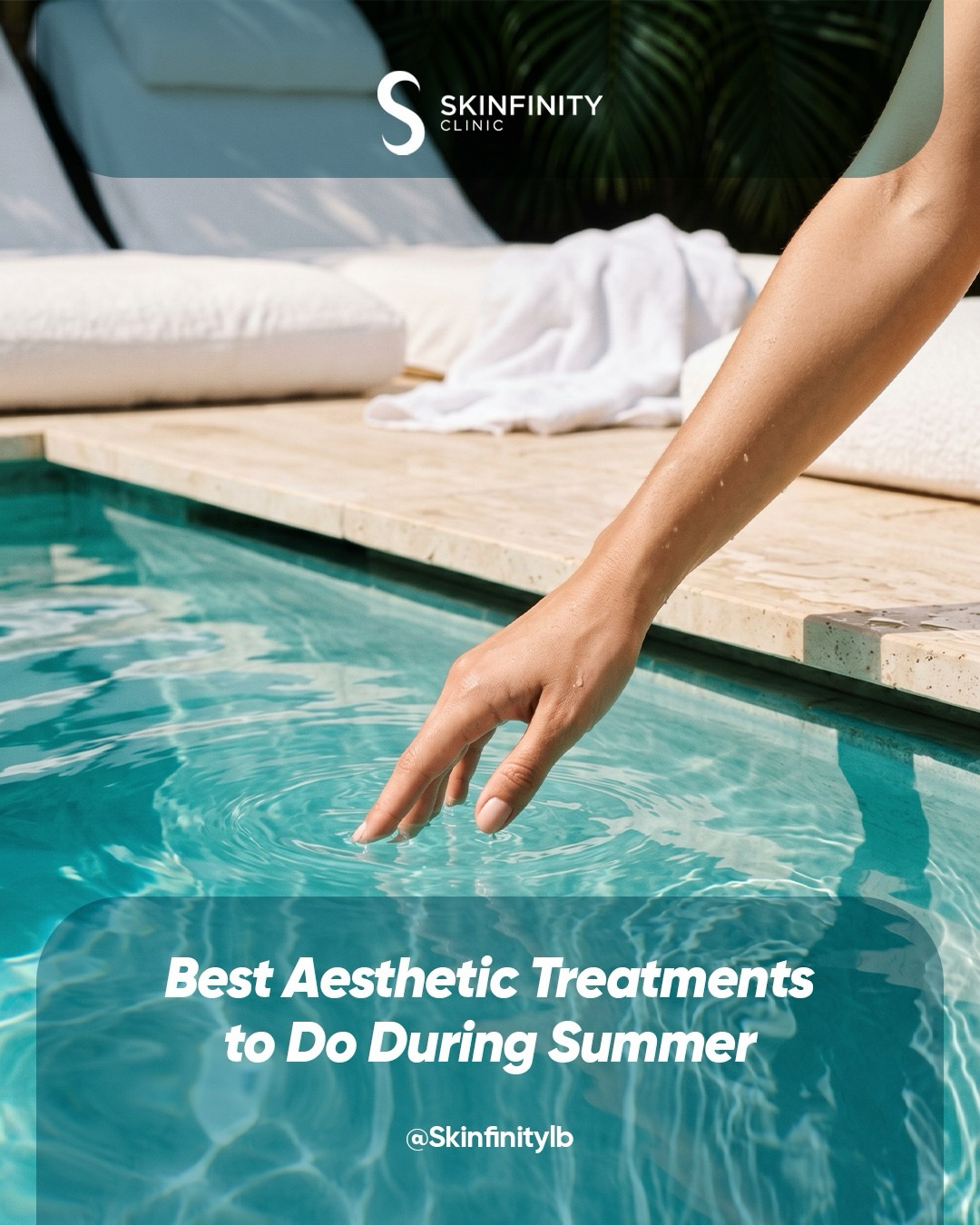 Skinfinity Lb Facebook ad: Summer is the perfect time to refresh, hydrate…