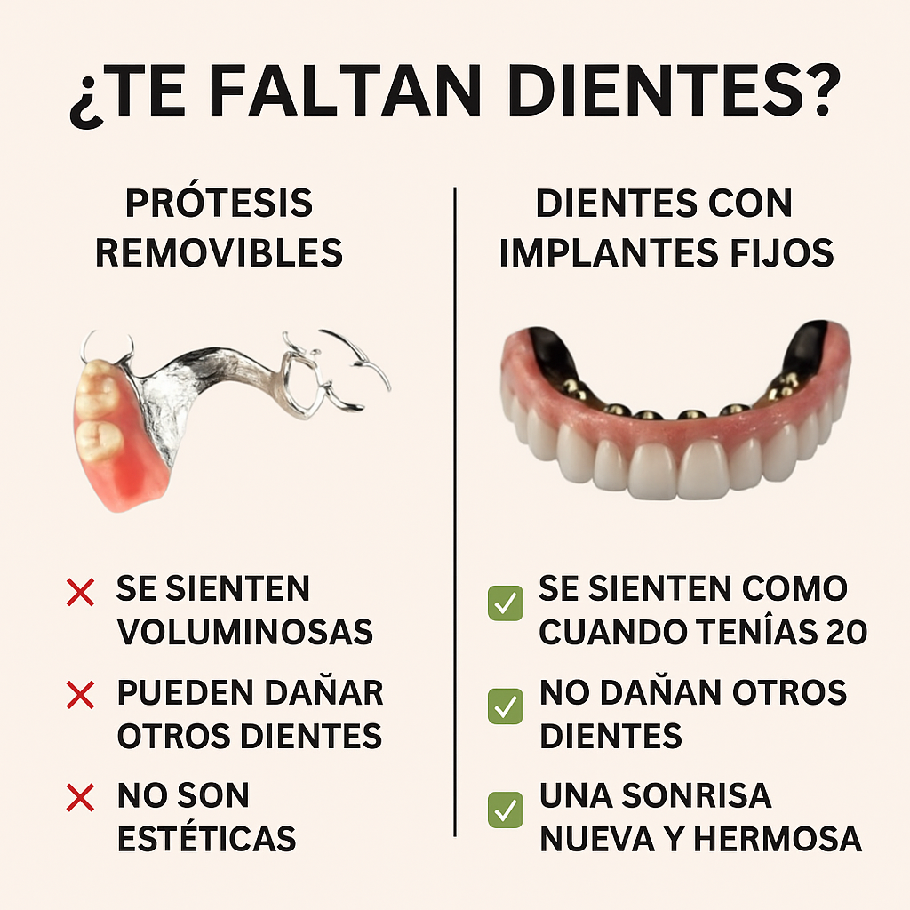 Elgin Dental Implants Facebook ad: AGENDA TU CONSULTA GRATUITA