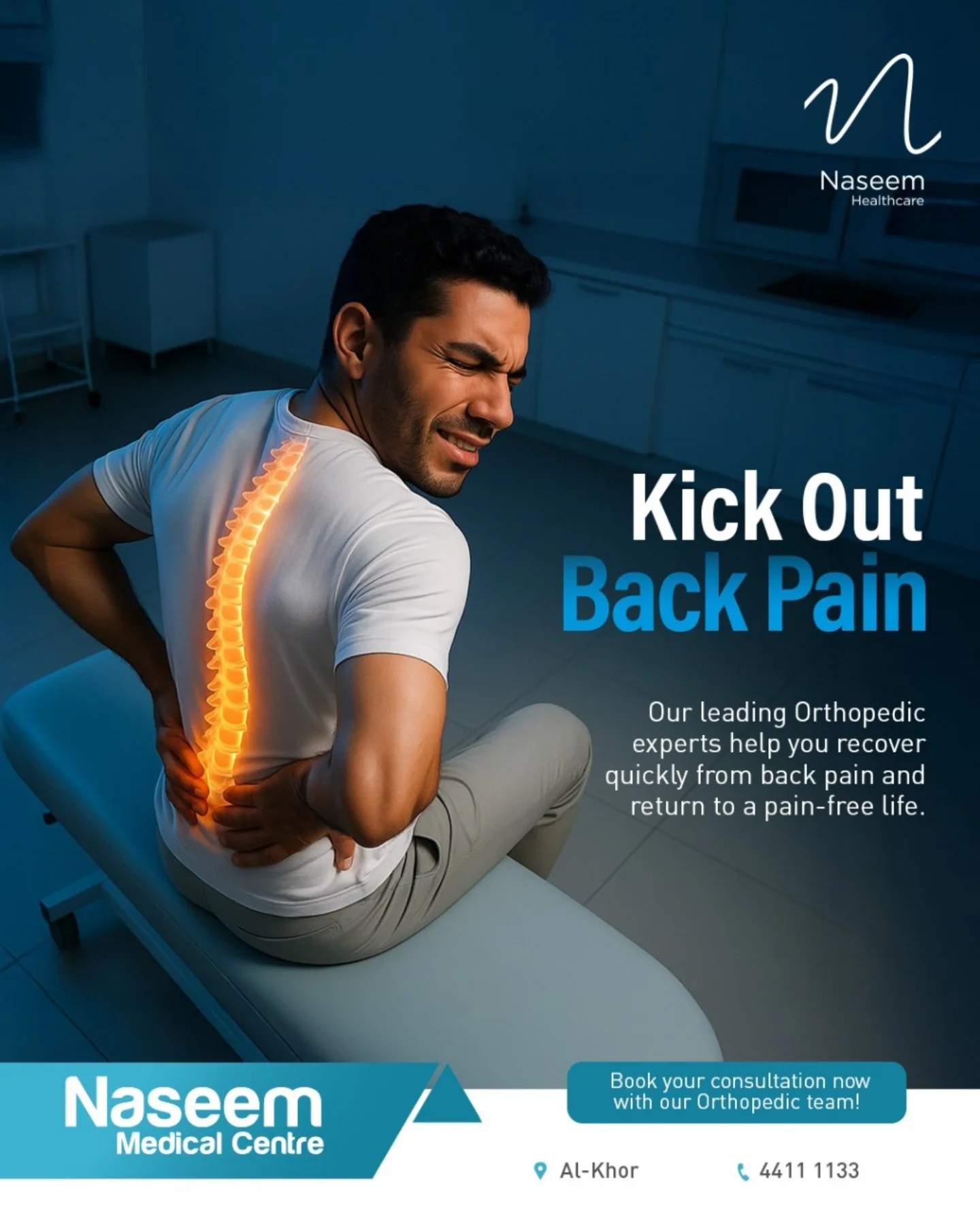 Naseem Medical Centre Facebook ad