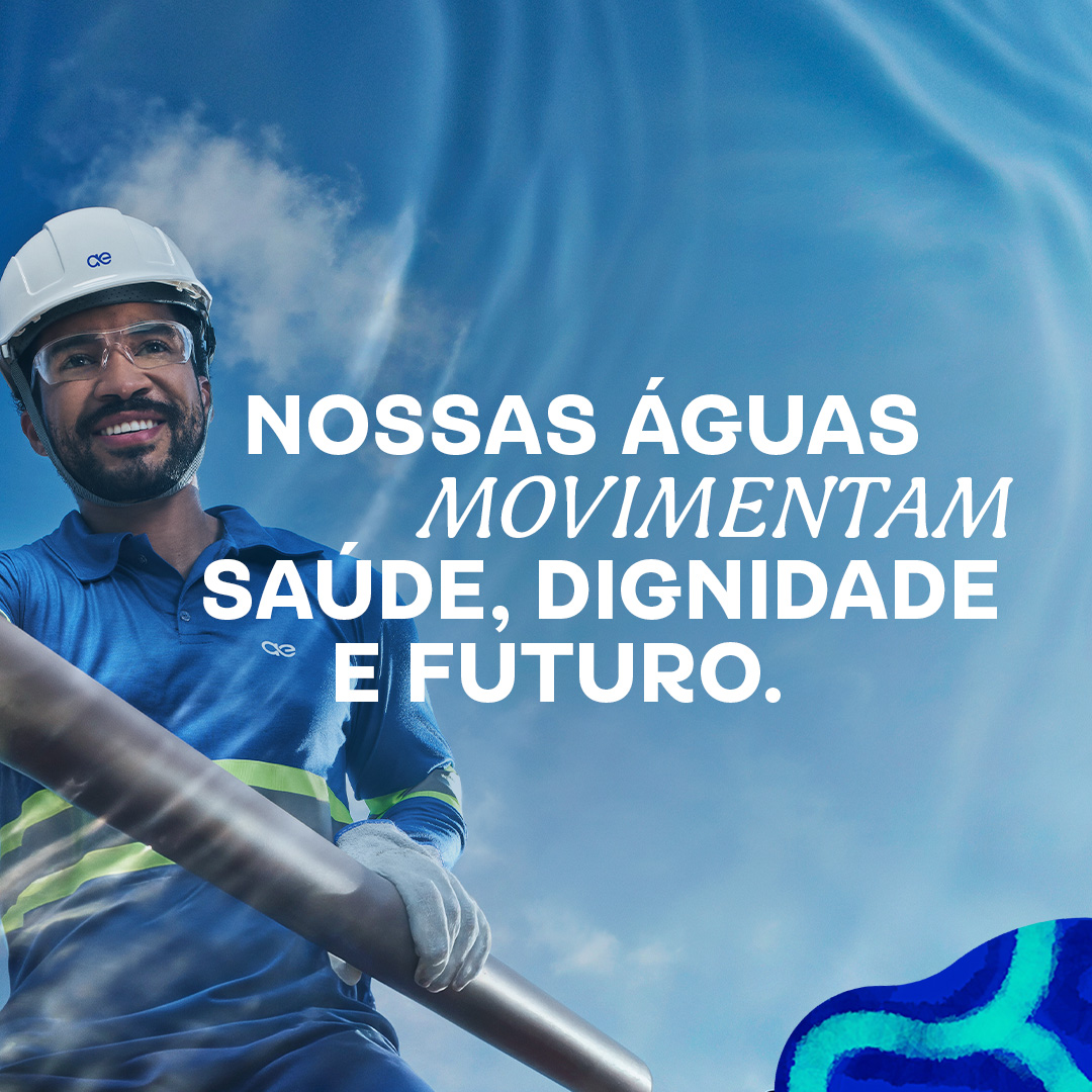 Aegea Saneamento Facebook ad: Com o trabalho da Aegea, mais de 39…