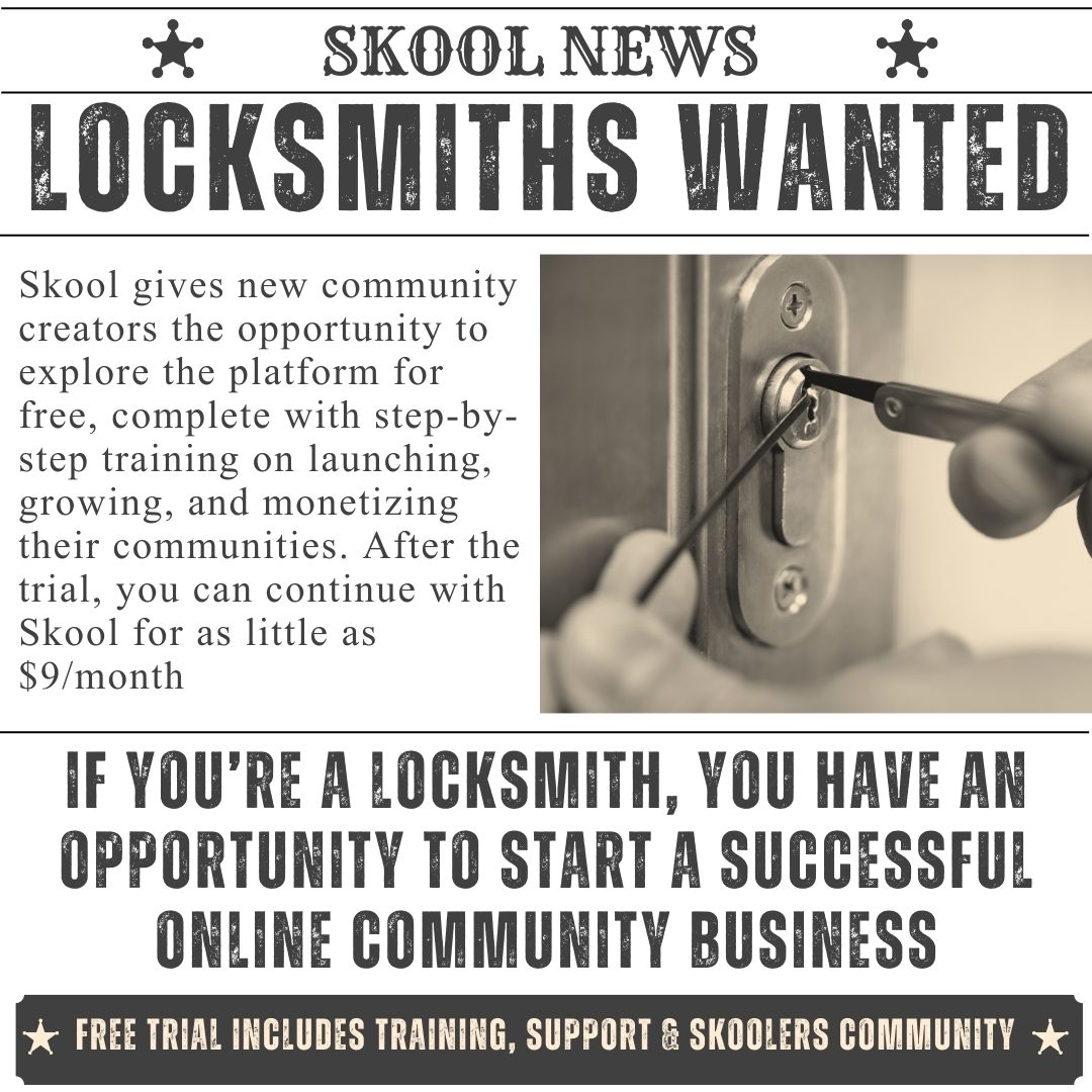 Skool Facebook ad