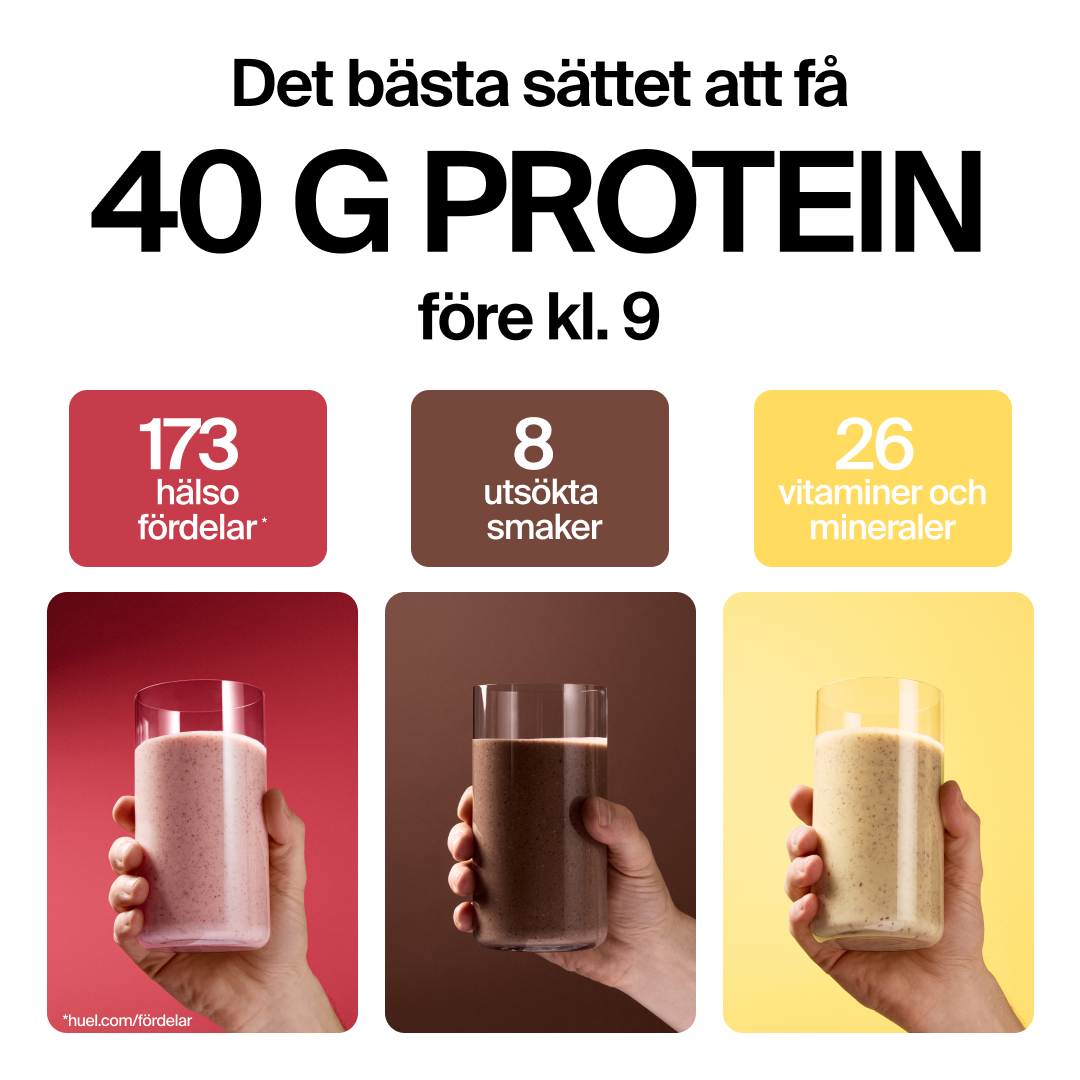 Huel Facebook ad