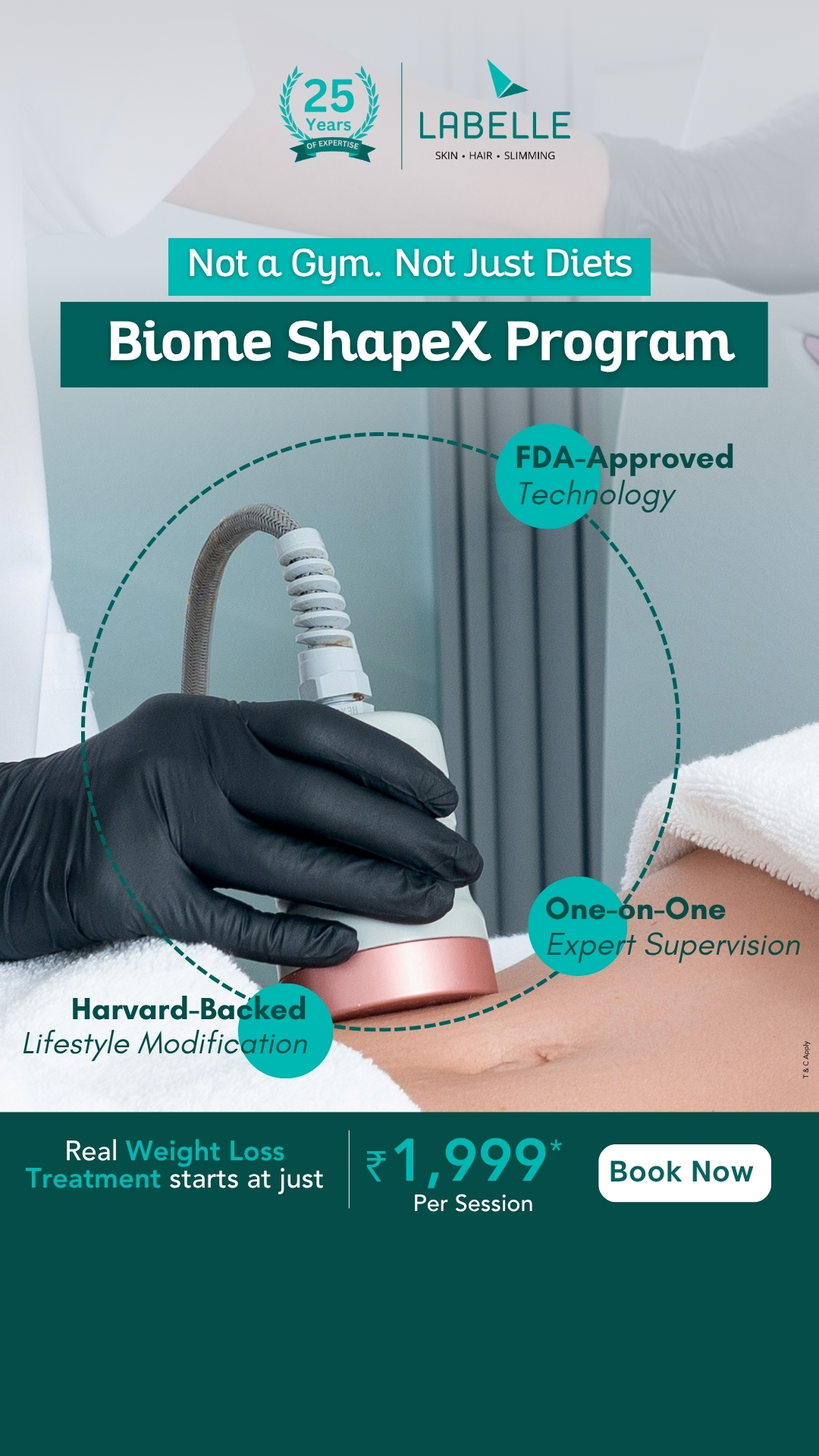La Belle Slimming, Skin and Hair Clinics Facebook ad