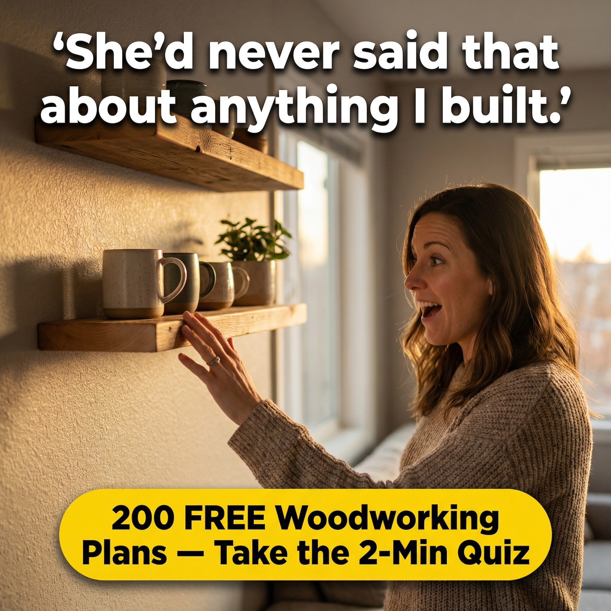 Everyday Home Projects Facebook ad: I Built It. A Squirrel Moved In.