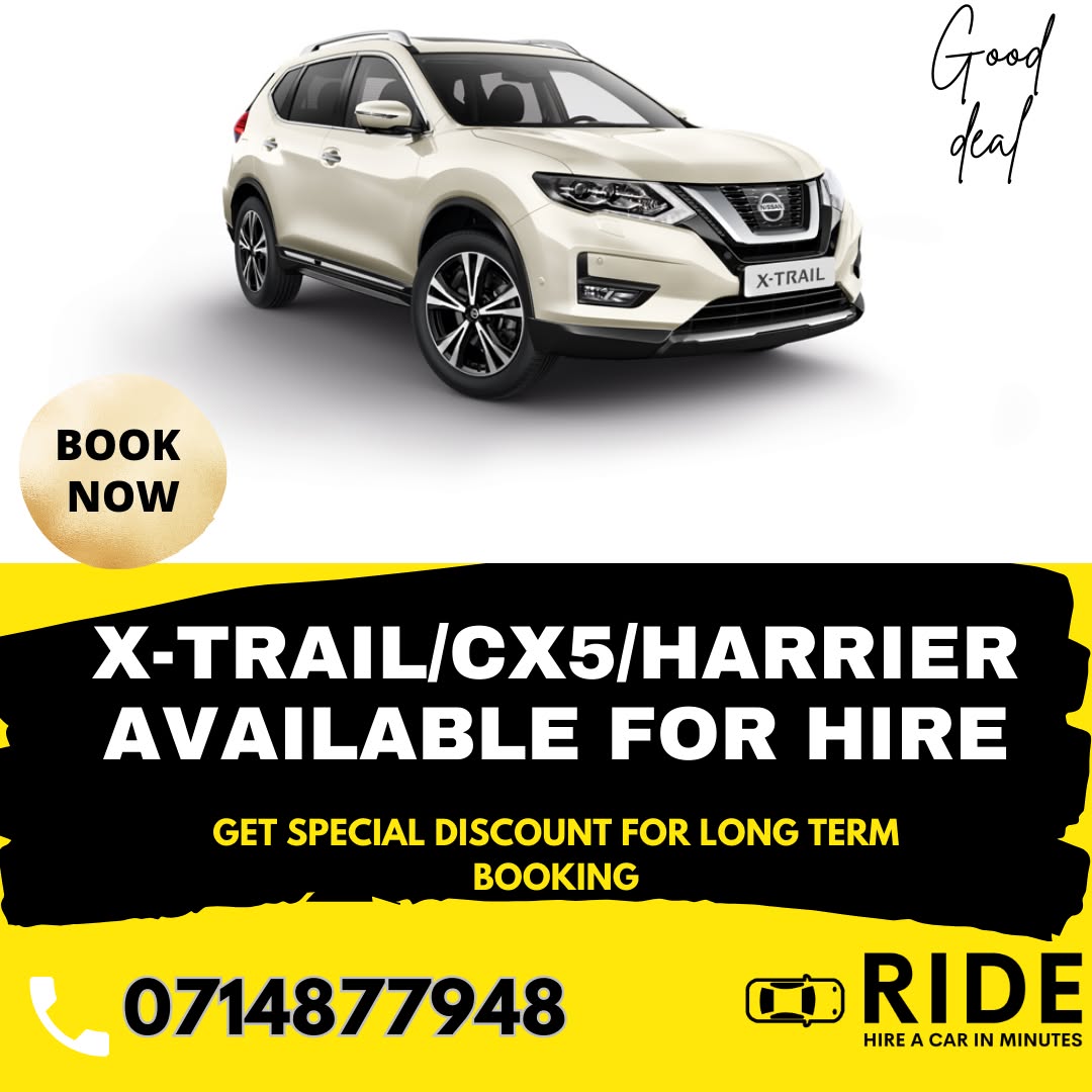 Ride -Hire a Car in Minutes Facebook ad: Car Rentals & Self-Drive Hire | Riderentals Ltd