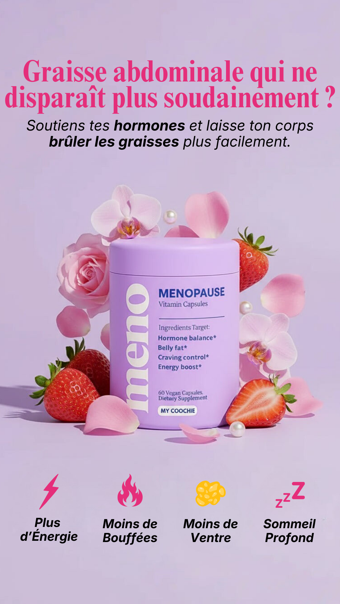 Menopause Weightloss Secrets Facebook ad