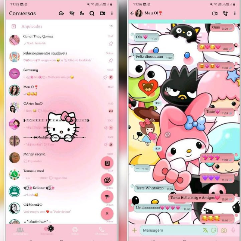 Pink RGB Heart Keyboard Facebook ad