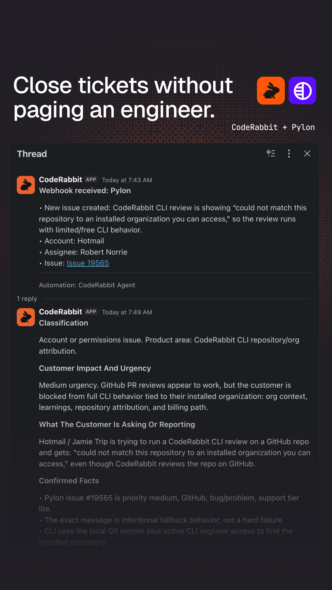 CodeRabbit Facebook ad