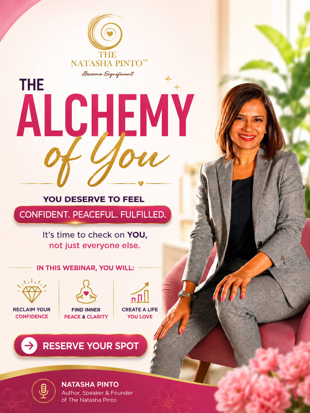 The Natasha Pinto Facebook ad from Jul 13, 2026