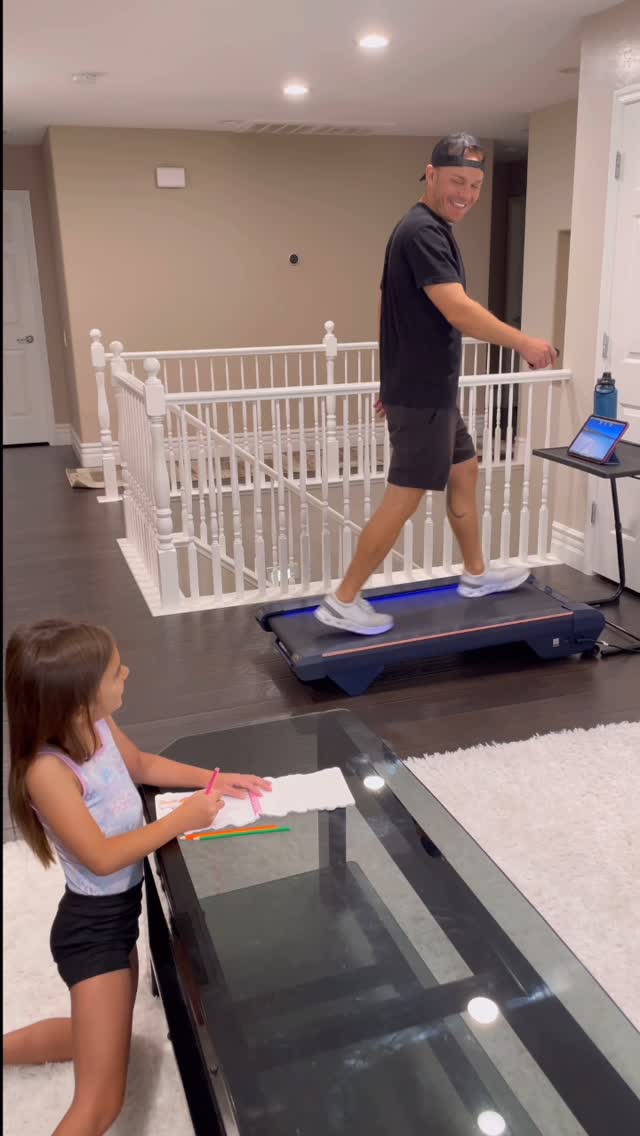 UREVO Facebook ad: UREVO Smart Walking Pad - Your Living Room Just Became a Gym