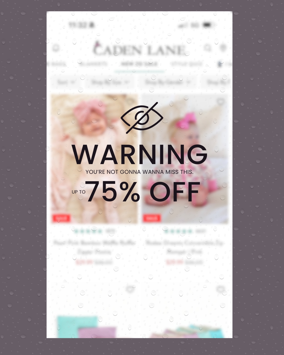 Caden Lane Facebook ad