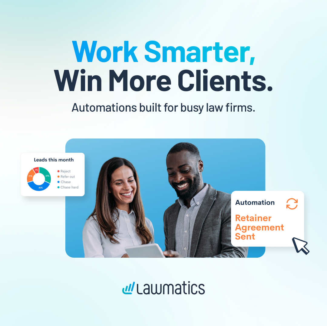 Lawmatics Facebook ad