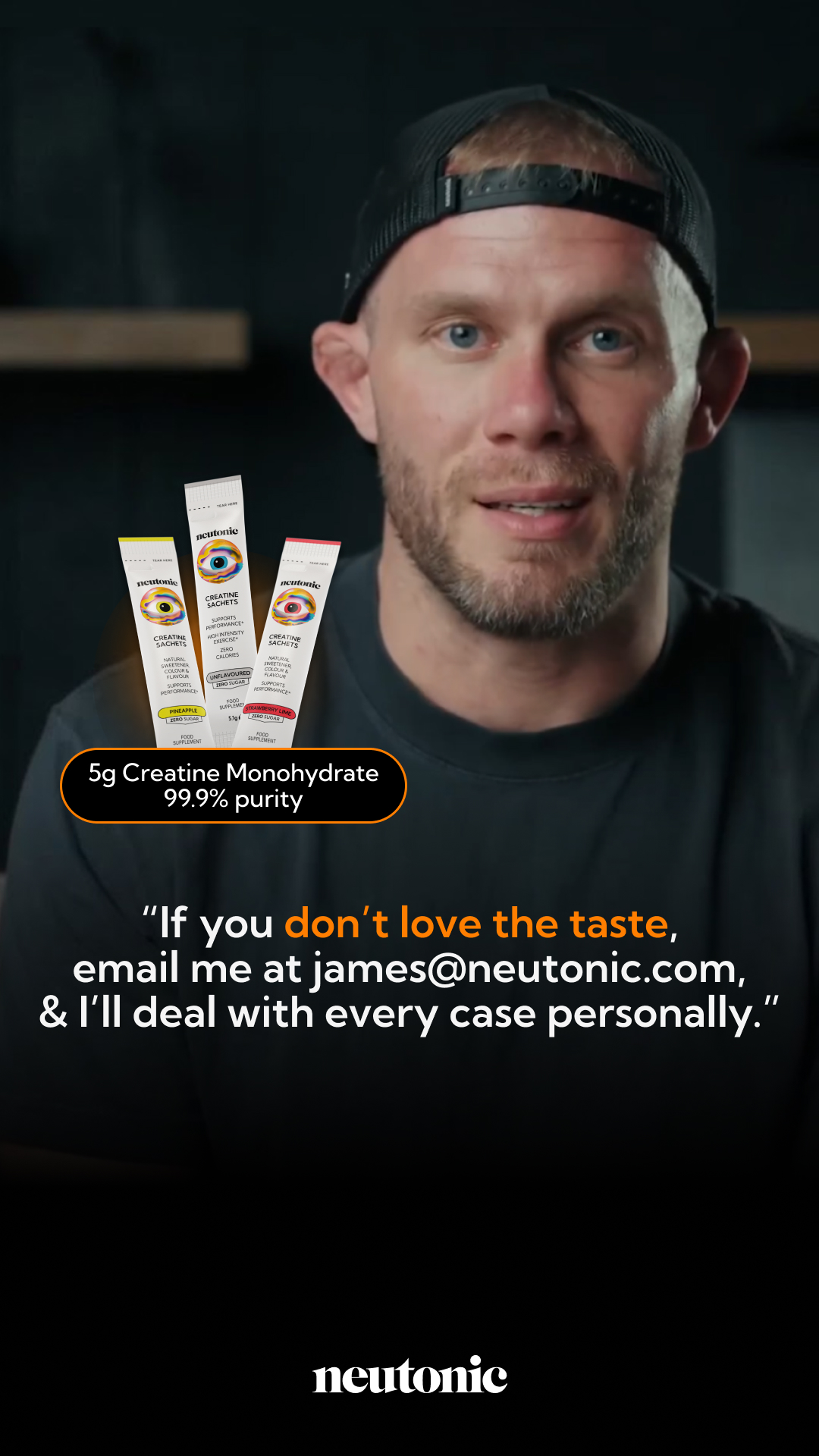 James Smith Facebook ad