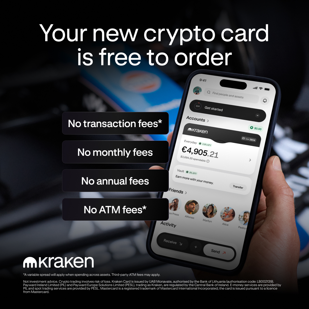 Kraken Digital Asset Exchange Facebook ad: Up to 2% Back in BTC on Each Purchase