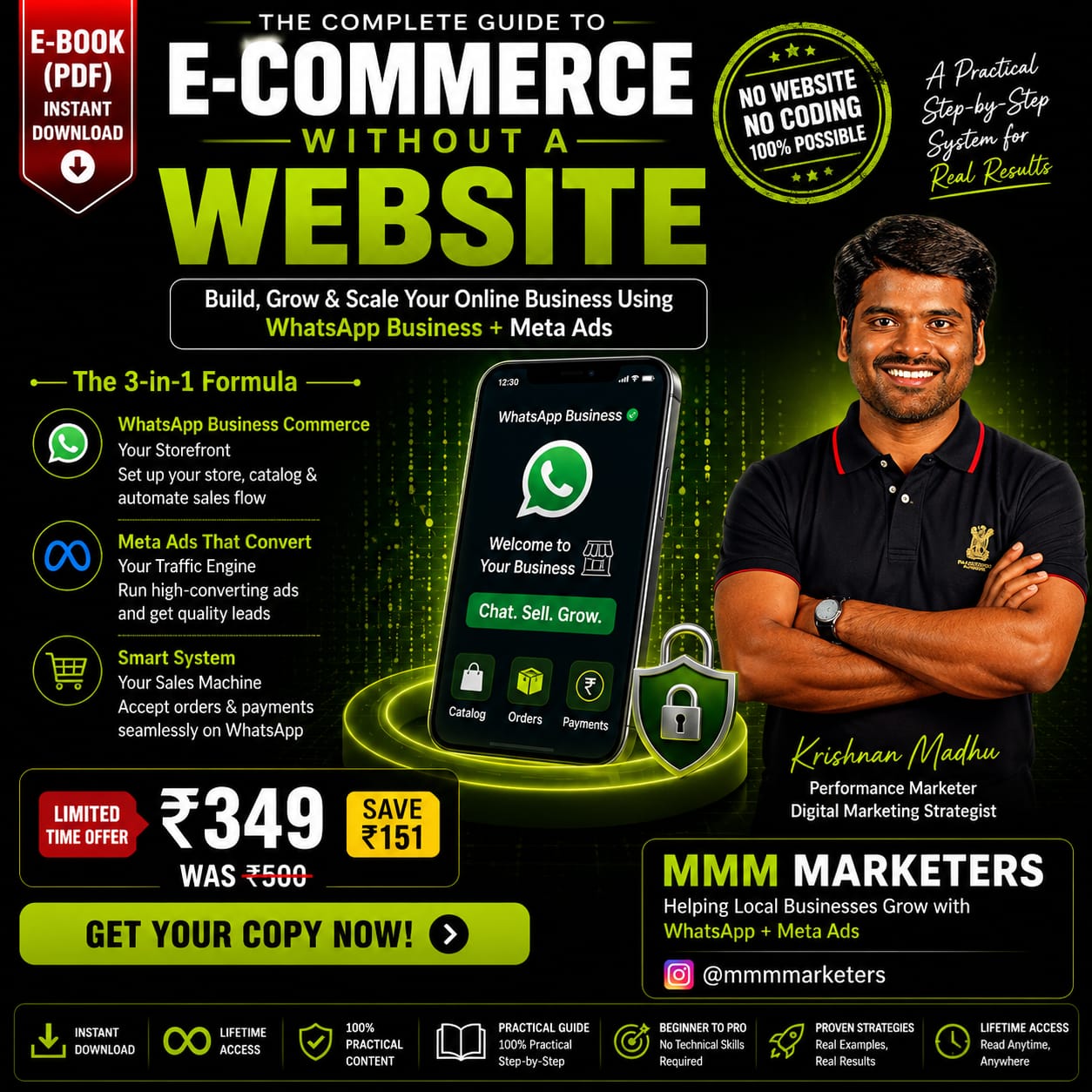 Digital Krish Facebook ad: Sell Online For Free