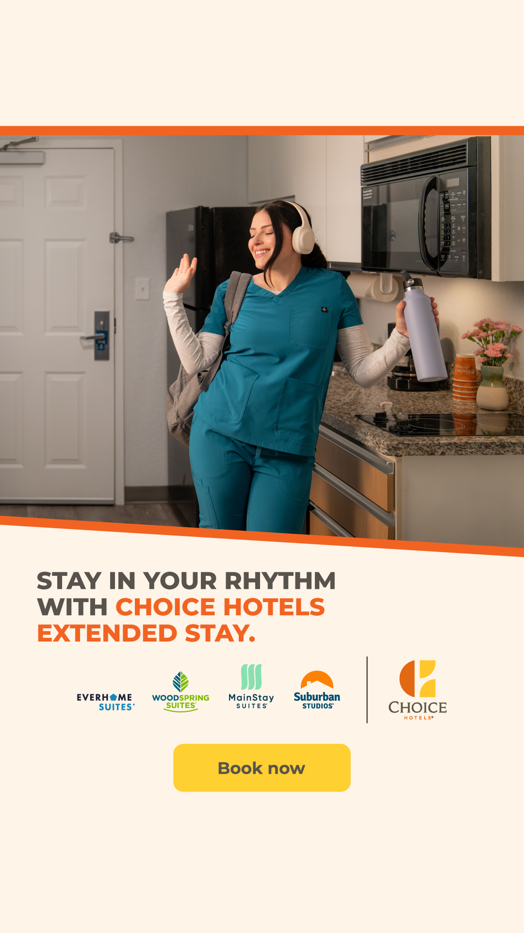Choice Hotels Facebook ad
