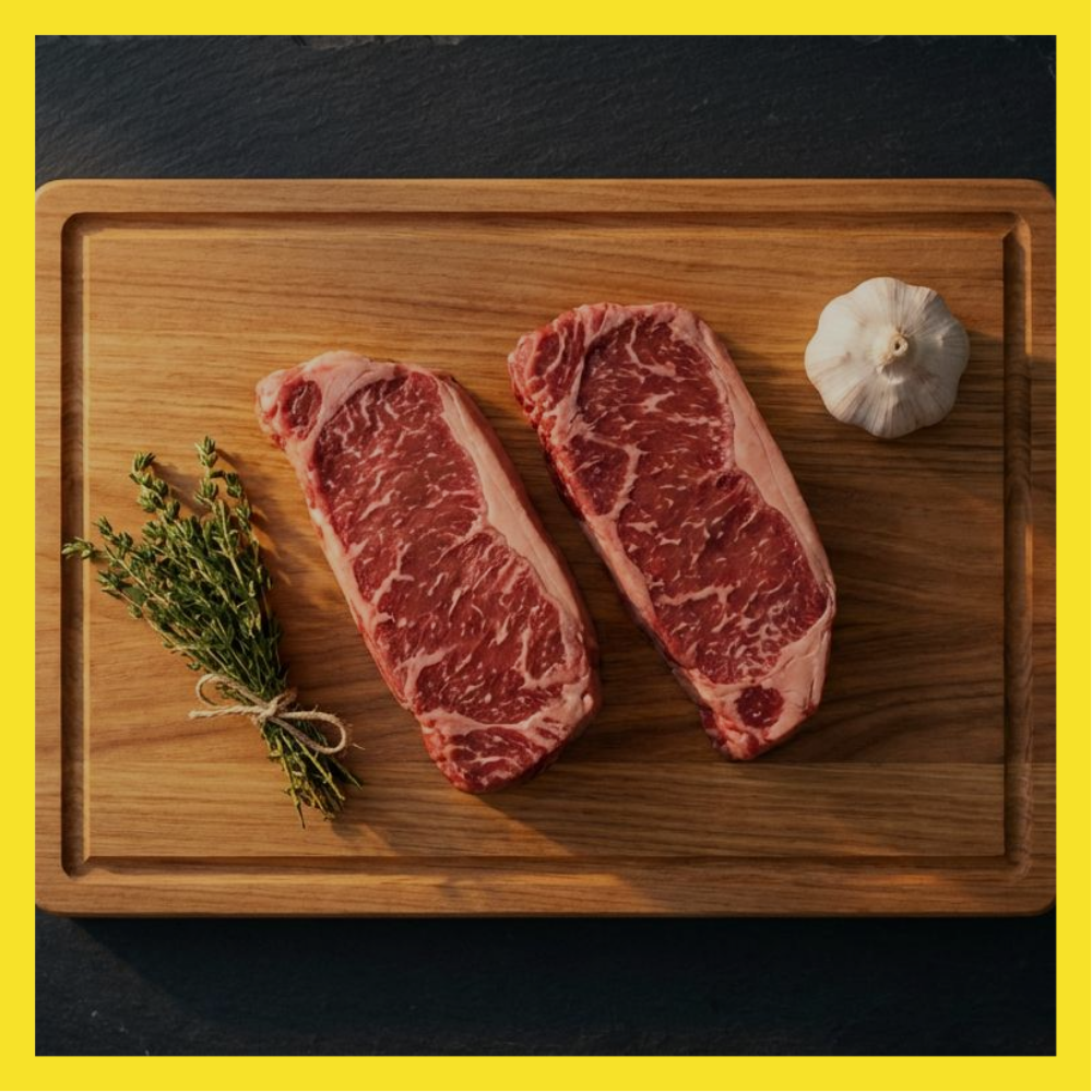 Broad Focus Facebook ad: Butcher Meat Delivery Service.