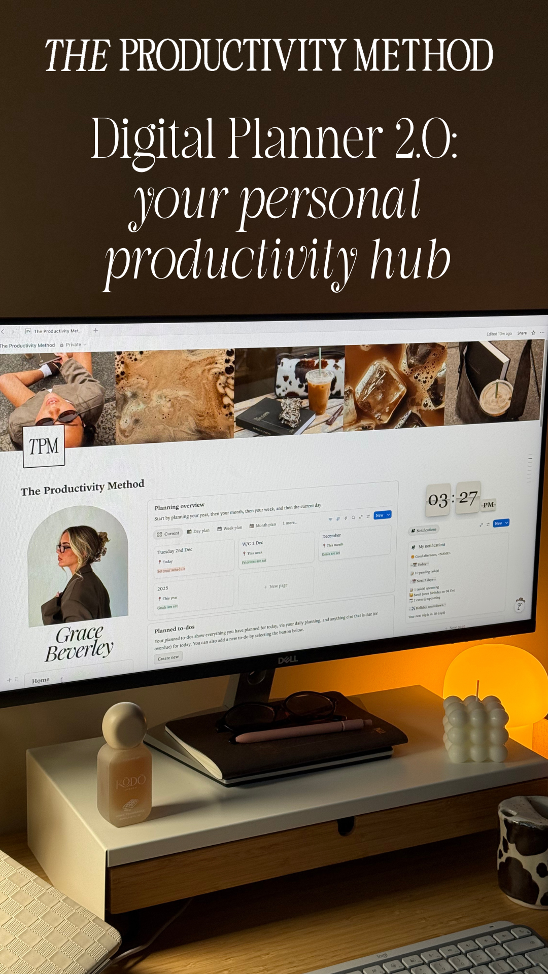 The productivity method Facebook ad