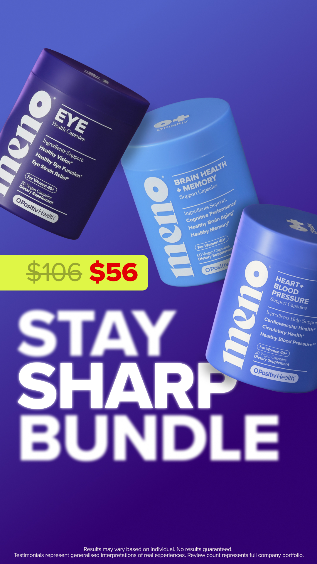MENO Vitamins Facebook ad