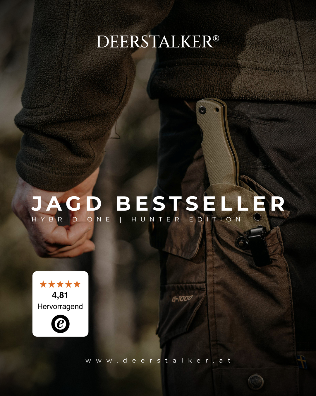 Deerstalker - Knives Built to Endure Facebook ad