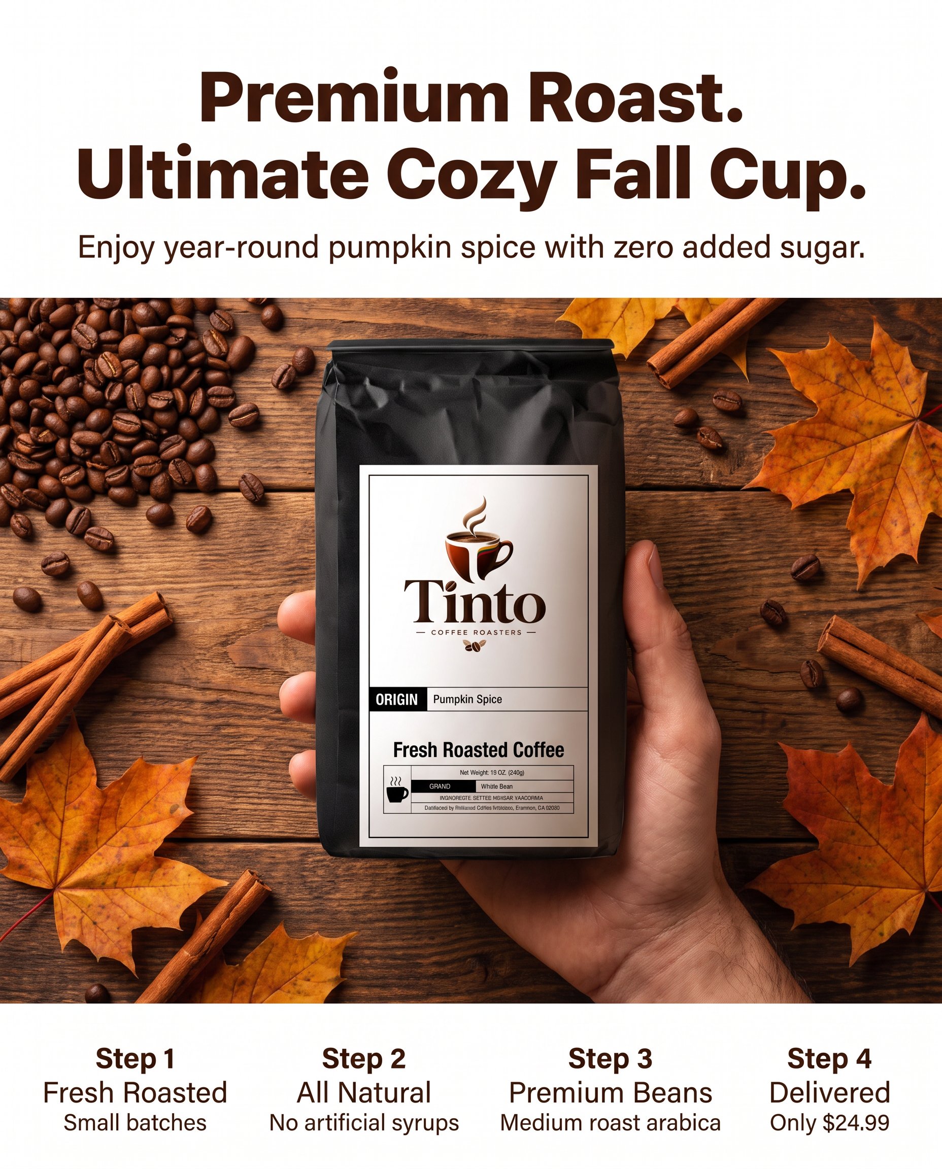 Tinto Coffee Facebook ad
