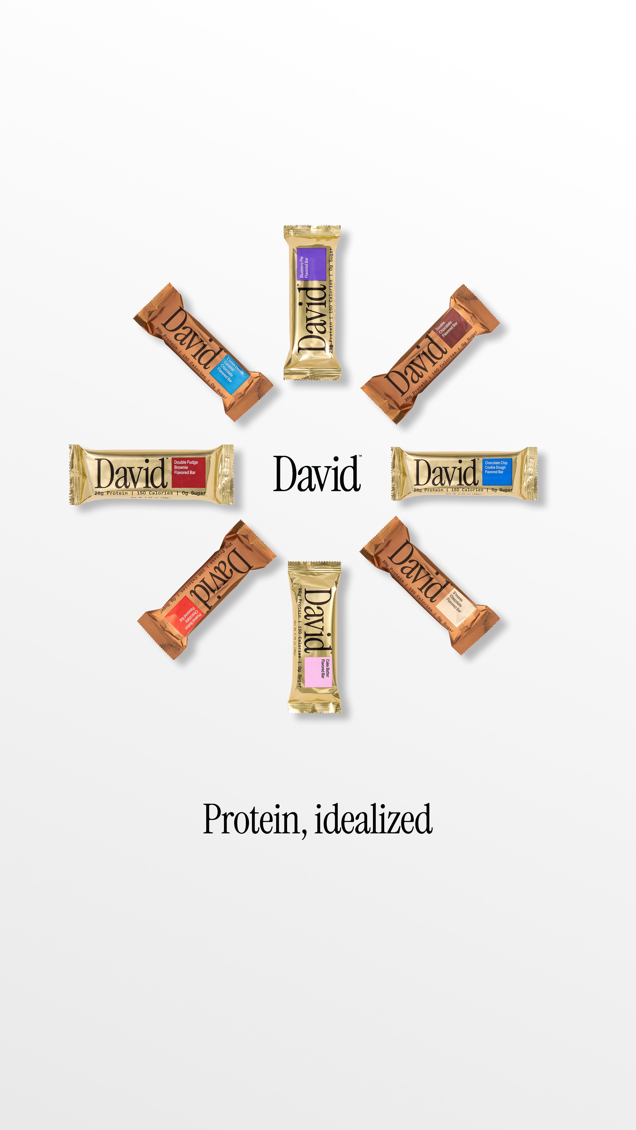 David Protein Facebook ad