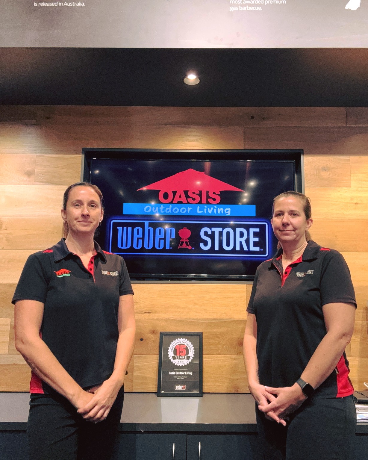 Oasis Outdoor Living Perth Facebook ad: Weber BBQ Perth, Outdoor Living Perth, WA | Oasis Outdoor…