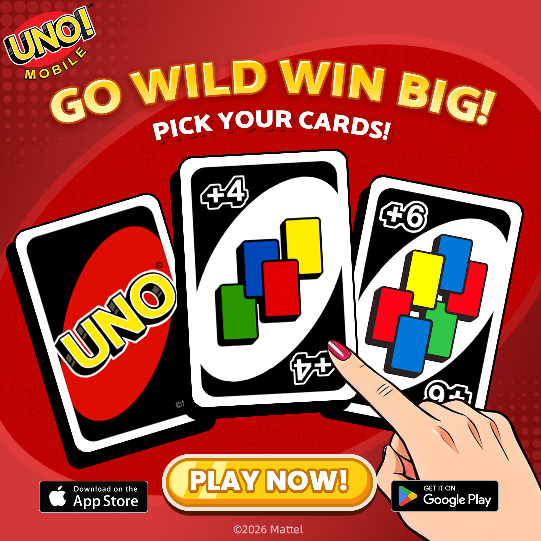 UNO! Mobile Game Facebook ad