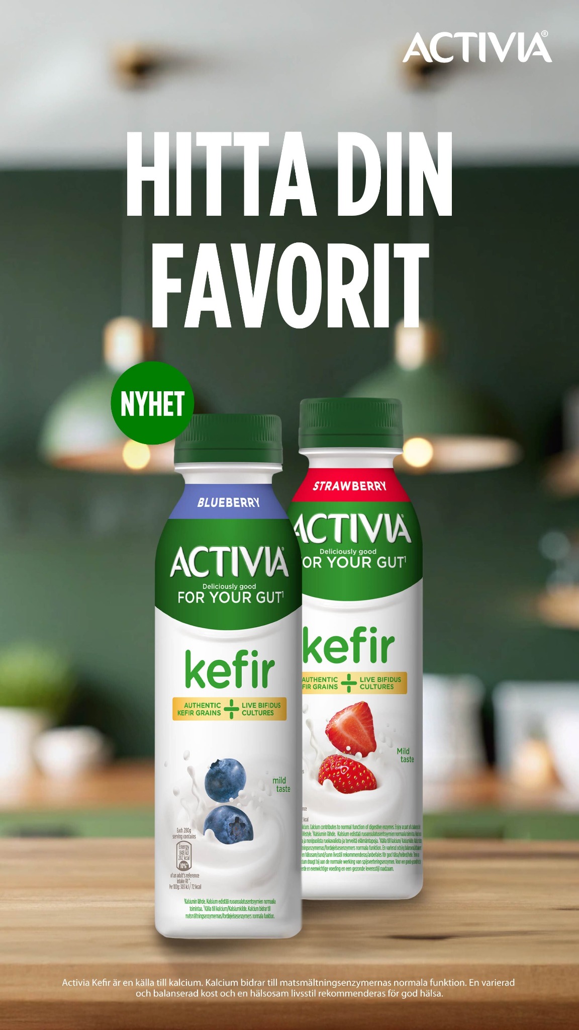 Activia Nordics Facebook ad from Feb 23, 2026