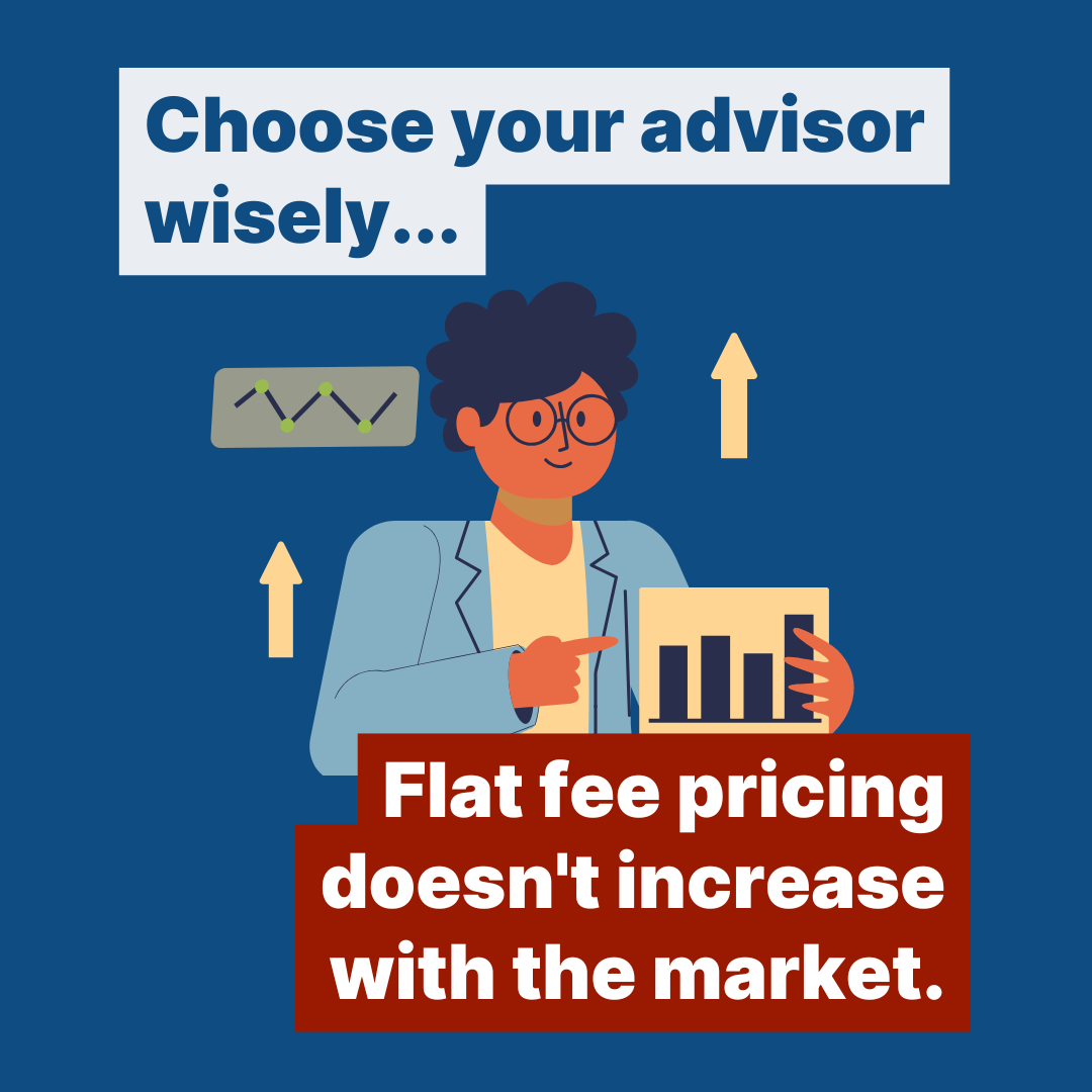 Flat Fee Advisors Facebook ad