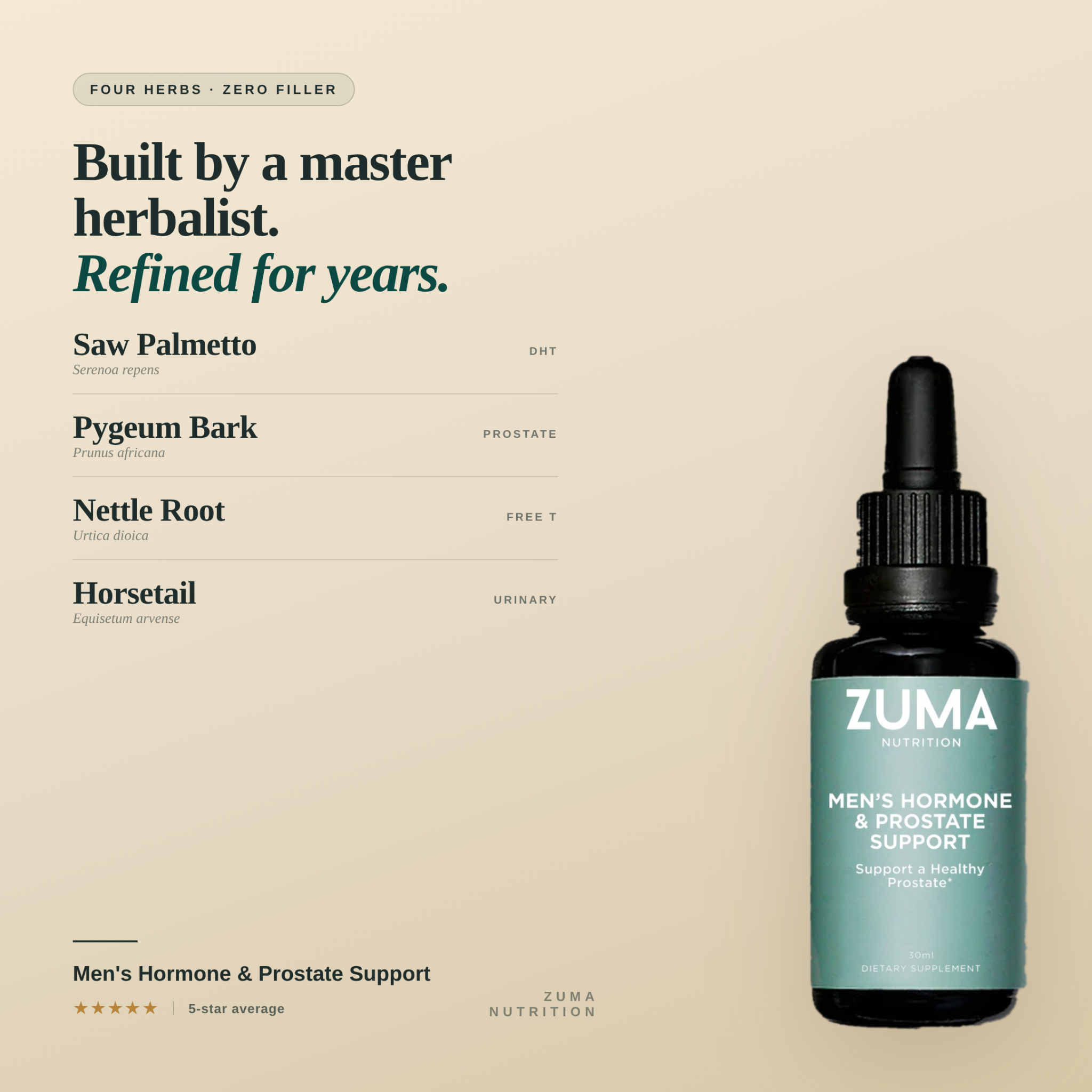 Zuma Nutrition Facebook ad