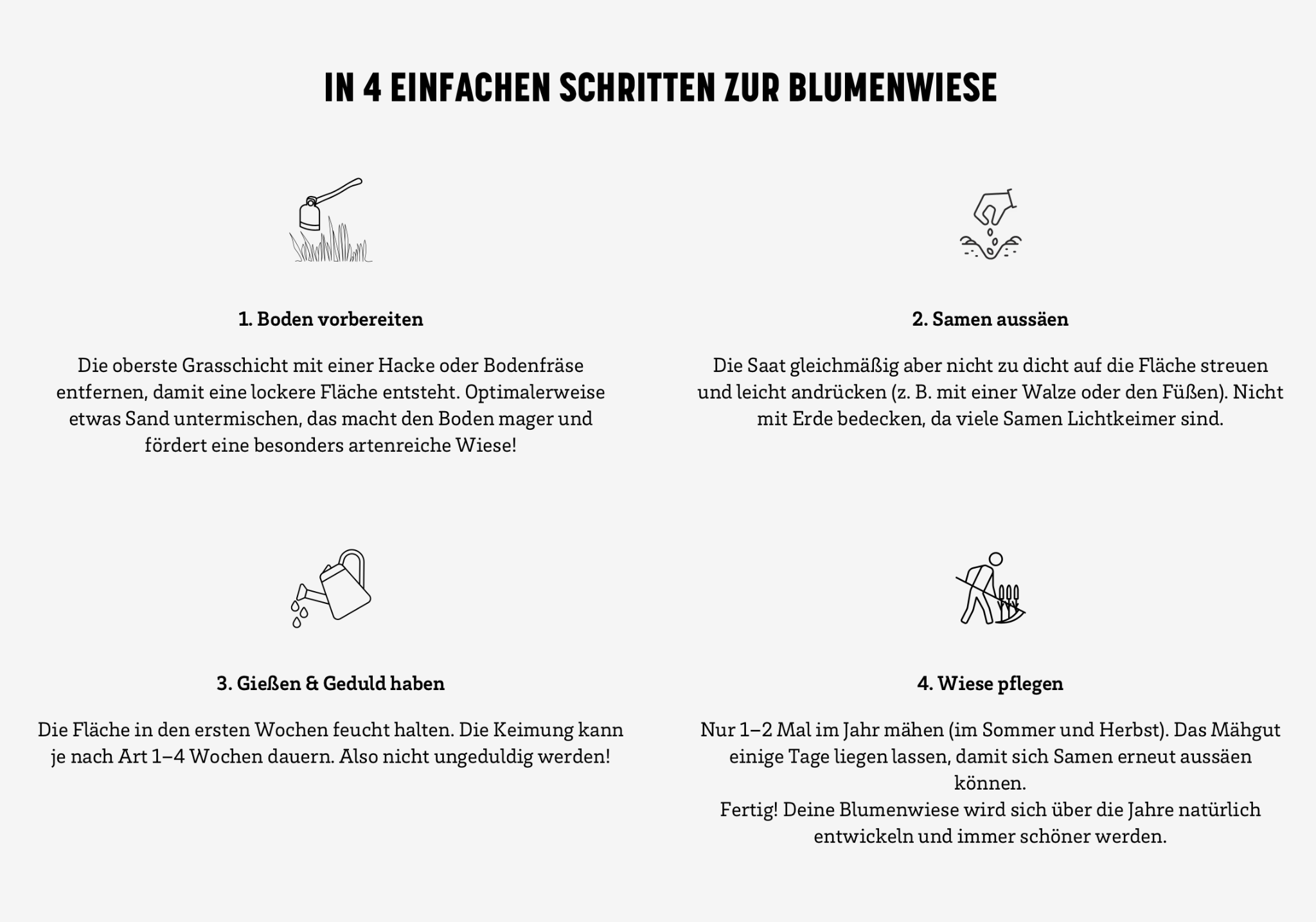Vom Reiter Facebook ad: Die perfekte Bienenweide