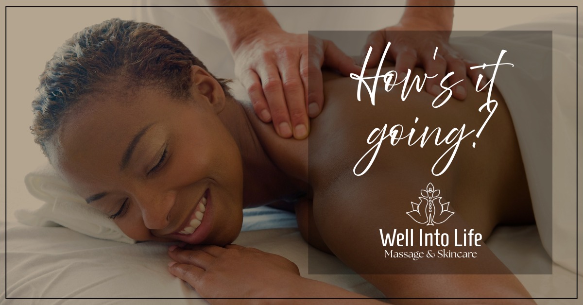Well Into Life Massage & Skincare Facebook ad: How are those New Year’s resolutions coming along?
