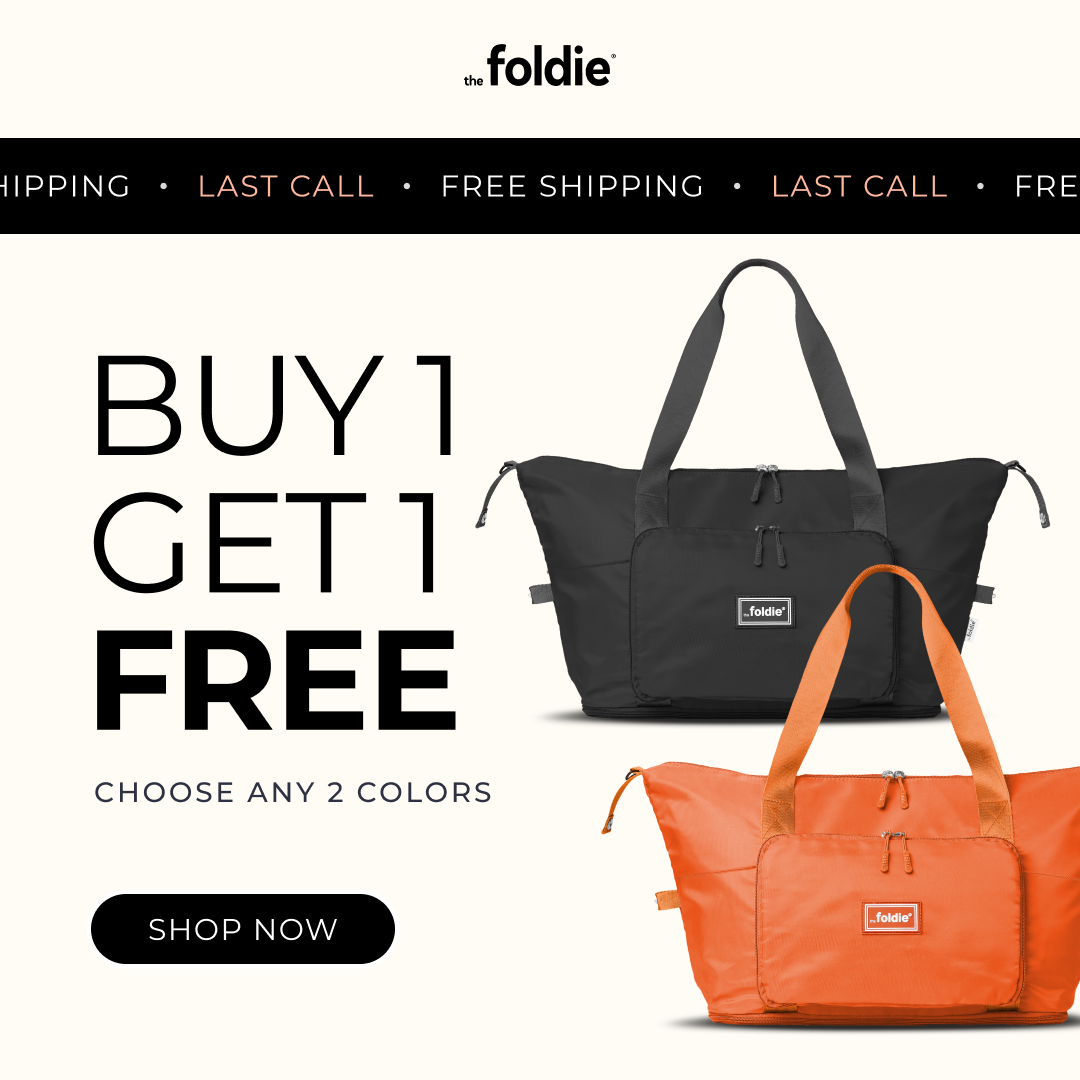 The Foldie Facebook ad: BUY 1 GET 1 FREE TODAY!