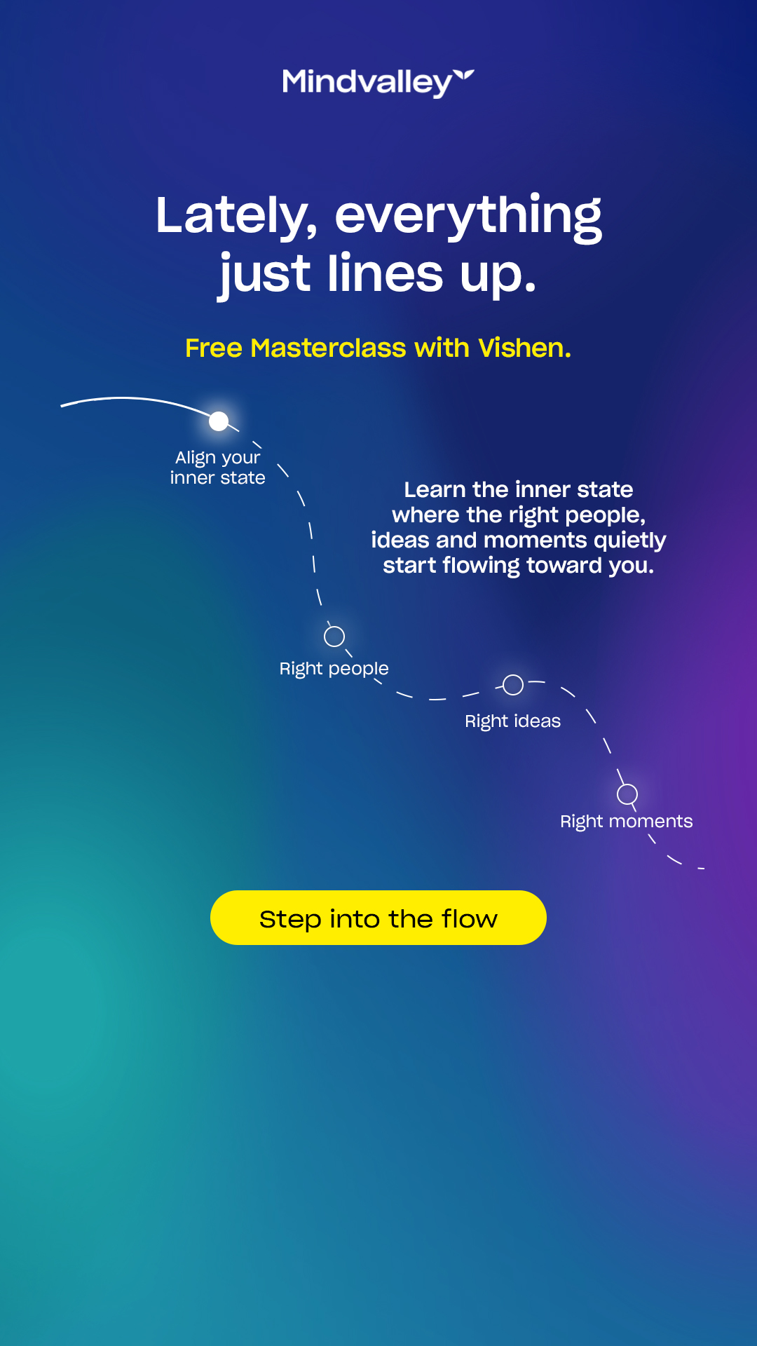 Mindvalley Facebook ad from Jul 9, 2026