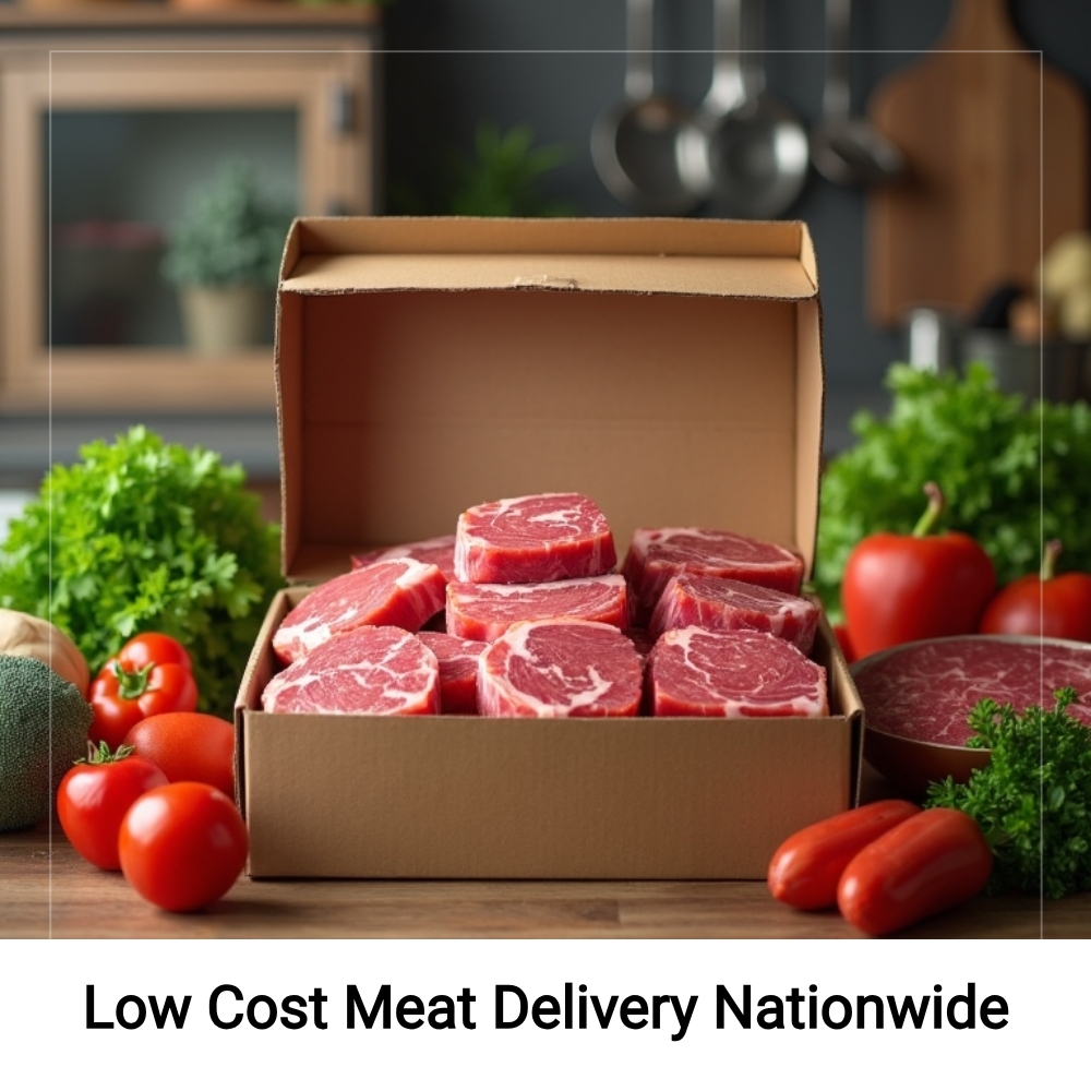 SmartSearches Alignify Facebook ad: Low Cost Meat Delivery Nationwide.