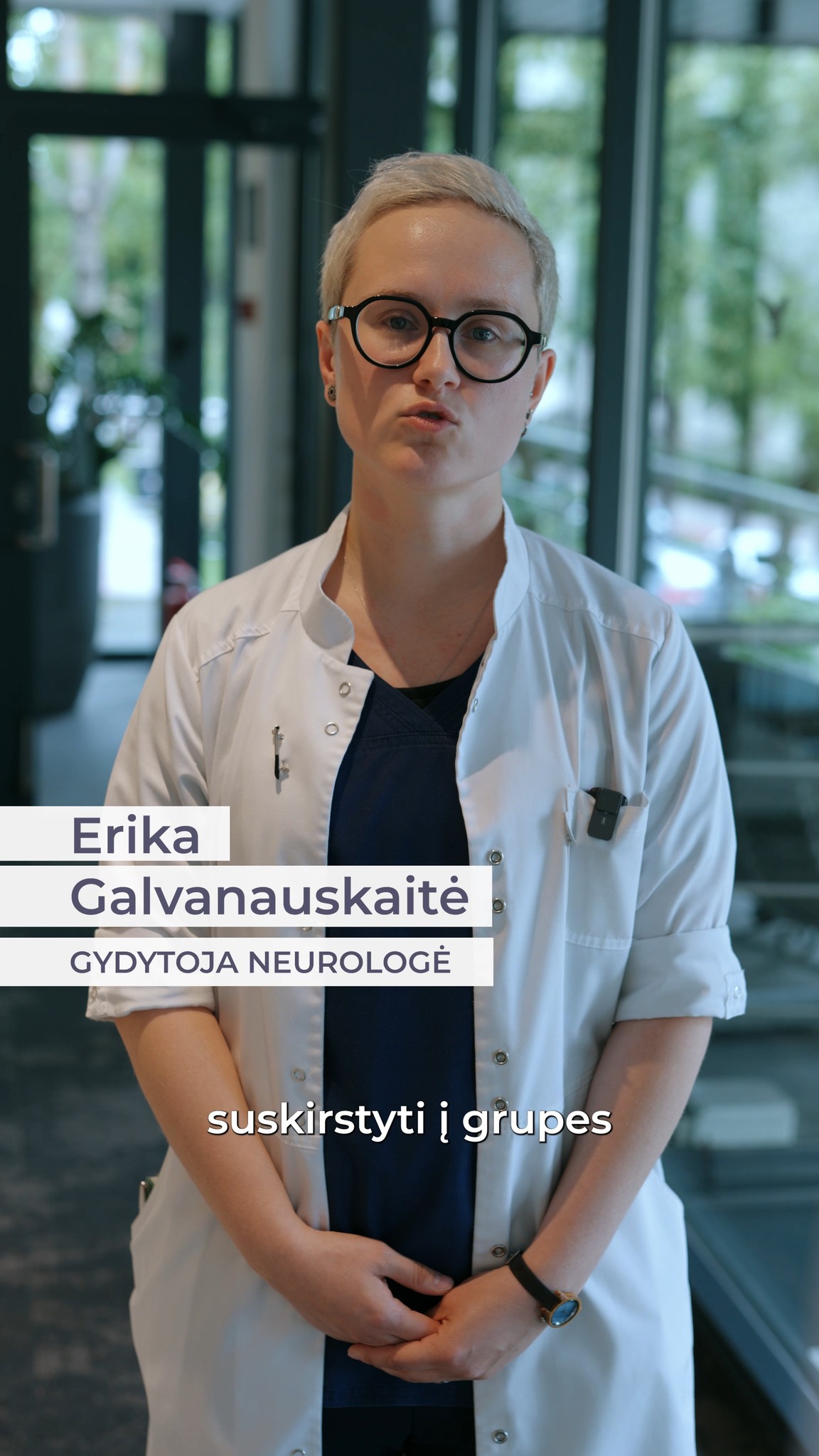 Klinika Baltija Facebook ad: | Gydytoja neurologė Erika Galvanauskaitė sako, kad nėra…