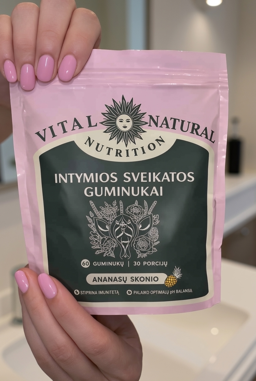 Vital Natural Facebook ad: Probiotikai moterims, kuriuos norisi vartoti kasdien