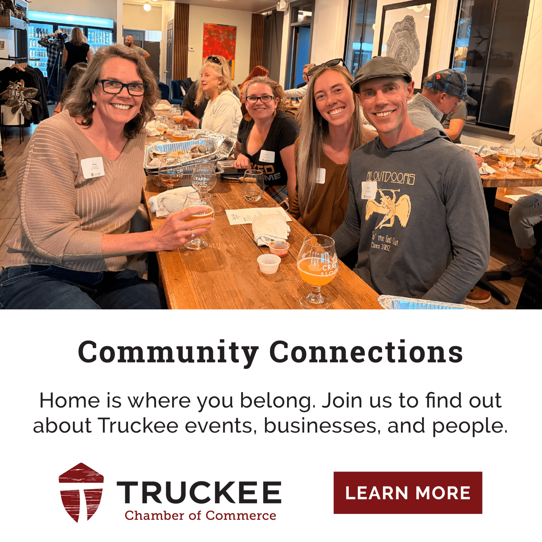 Truckee Chamber of Commerce Facebook ad