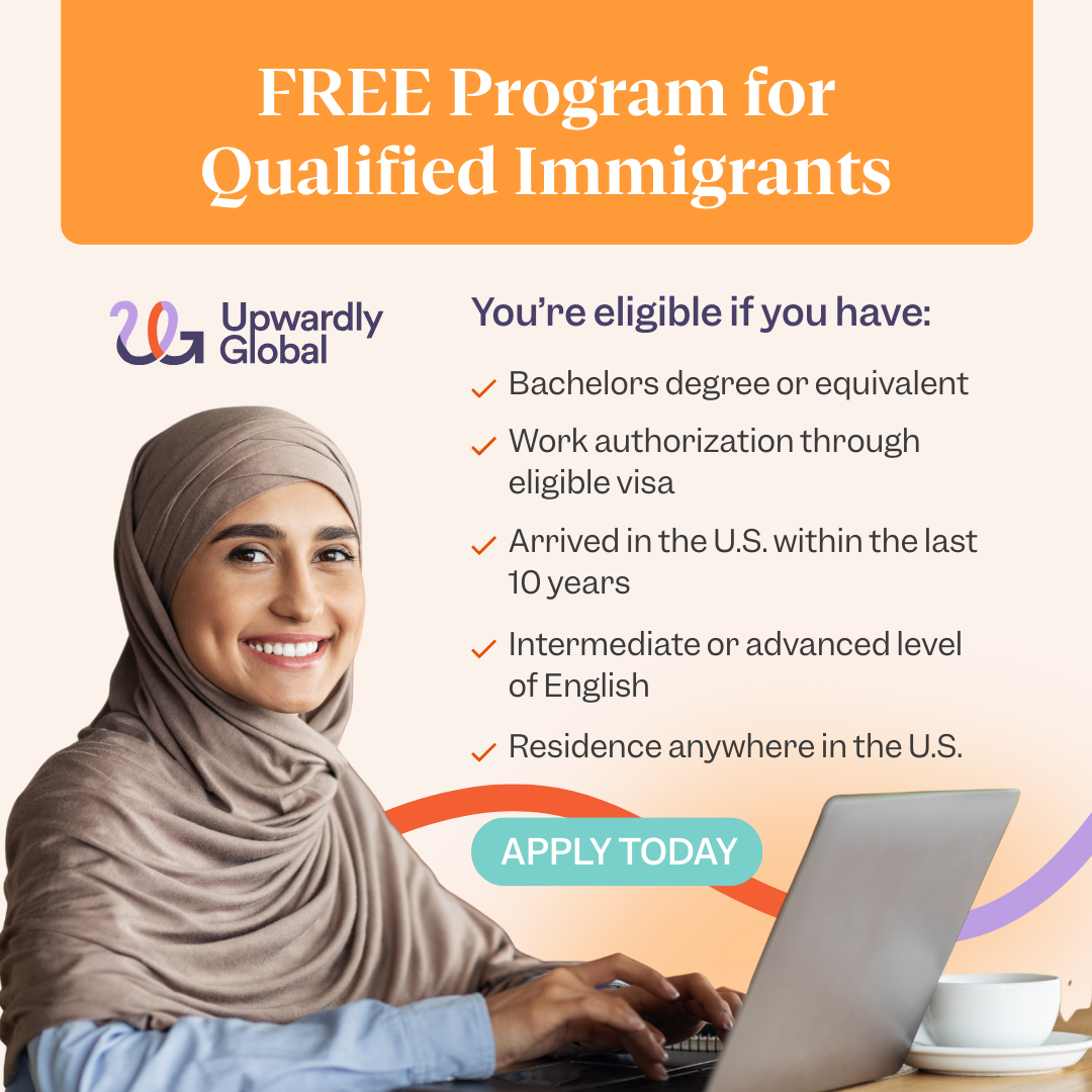 Upwardly Global Facebook ad