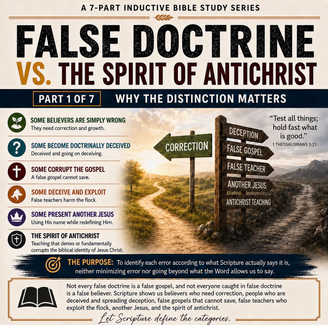 Daily Bread Facebook ad: DAILY BREAD | INDUCTIVE BIBLE STUDY | FALSE…