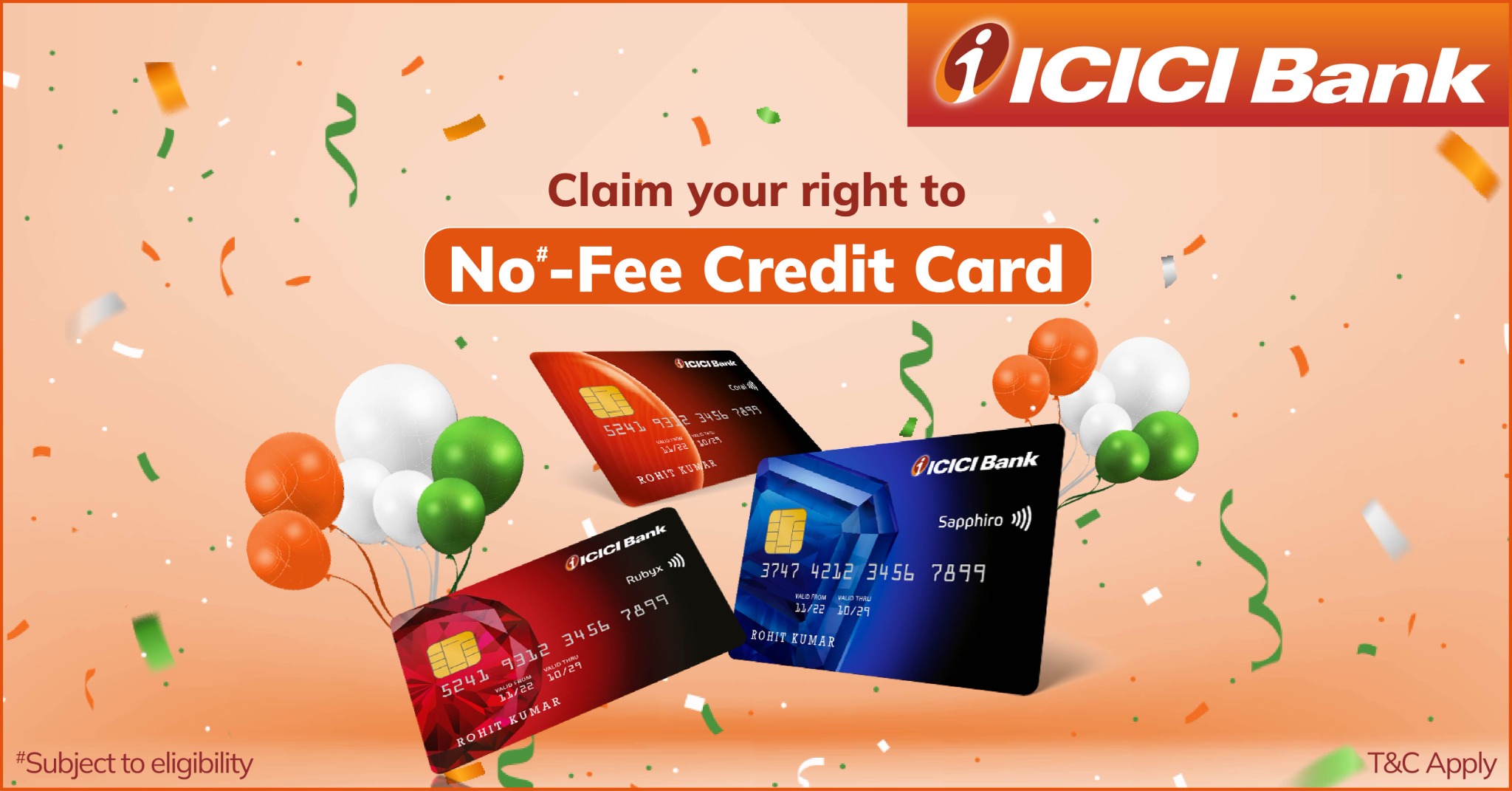 ICICI Bank Credit Cards Facebook ad