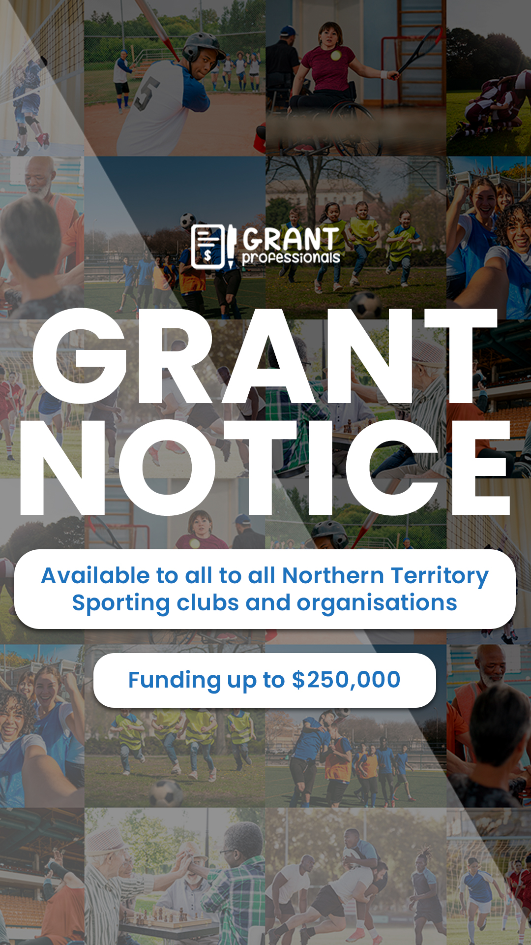 Grant Professionals Facebook ad from Feb 7, 2026