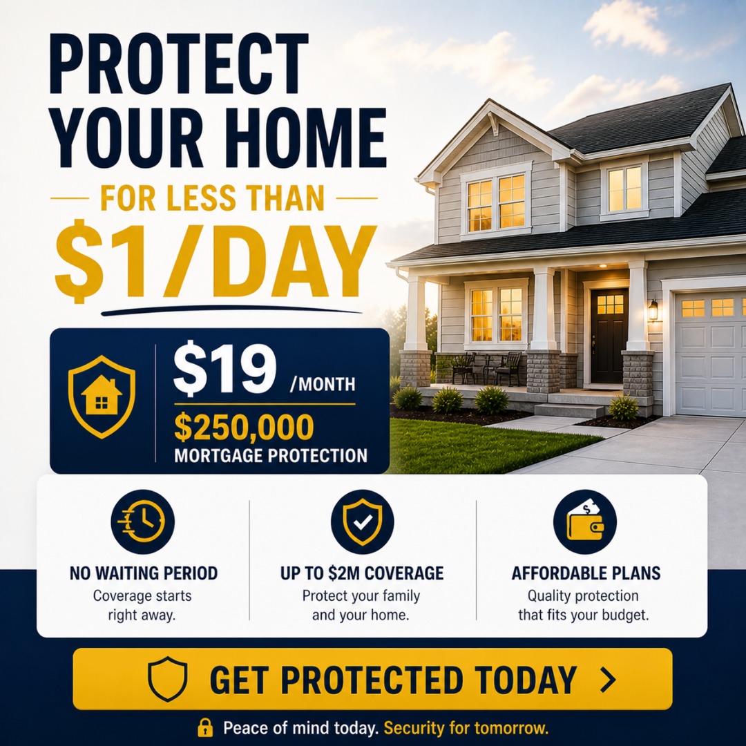 Jackson Life Group Facebook ad: Protect Your Home for as Low as $19/mo