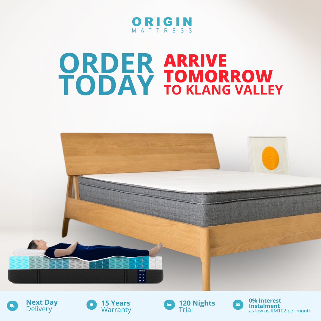 Origin Mattress Malaysia Facebook ad