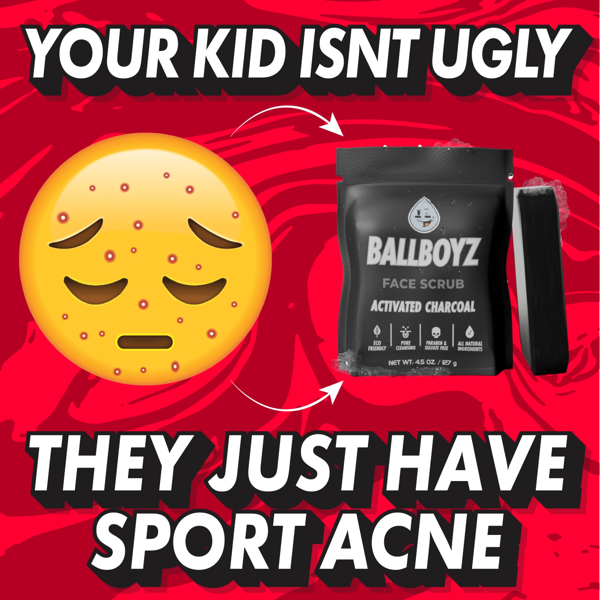 Ballboyz Soap Facebook ad